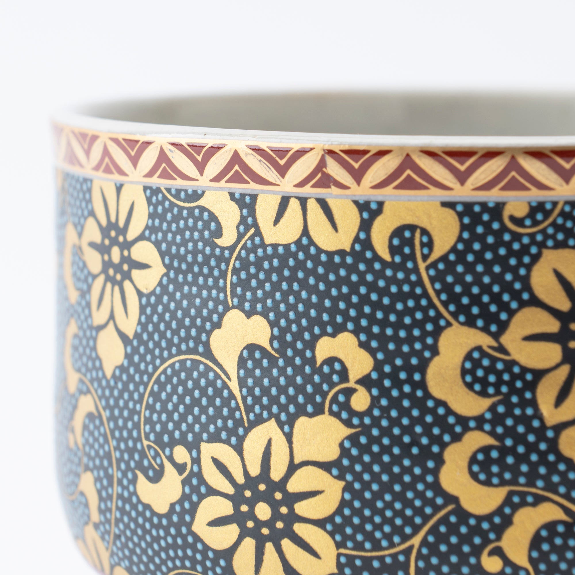 Clematis Chibu Matcha Bowl - JAPAN KUTANI SHOP