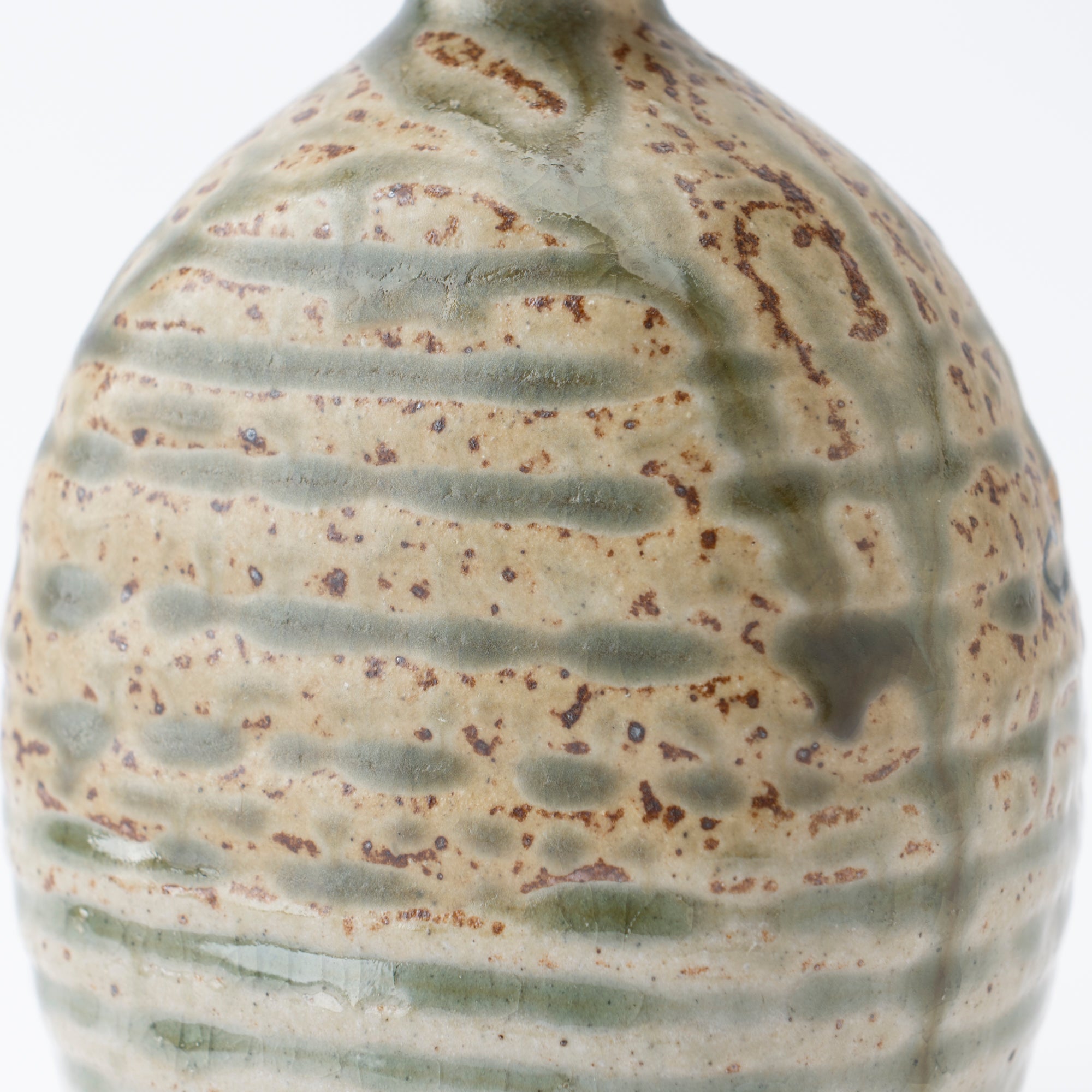 White Clematis Sake Set - JAPAN KUTANI SHOP