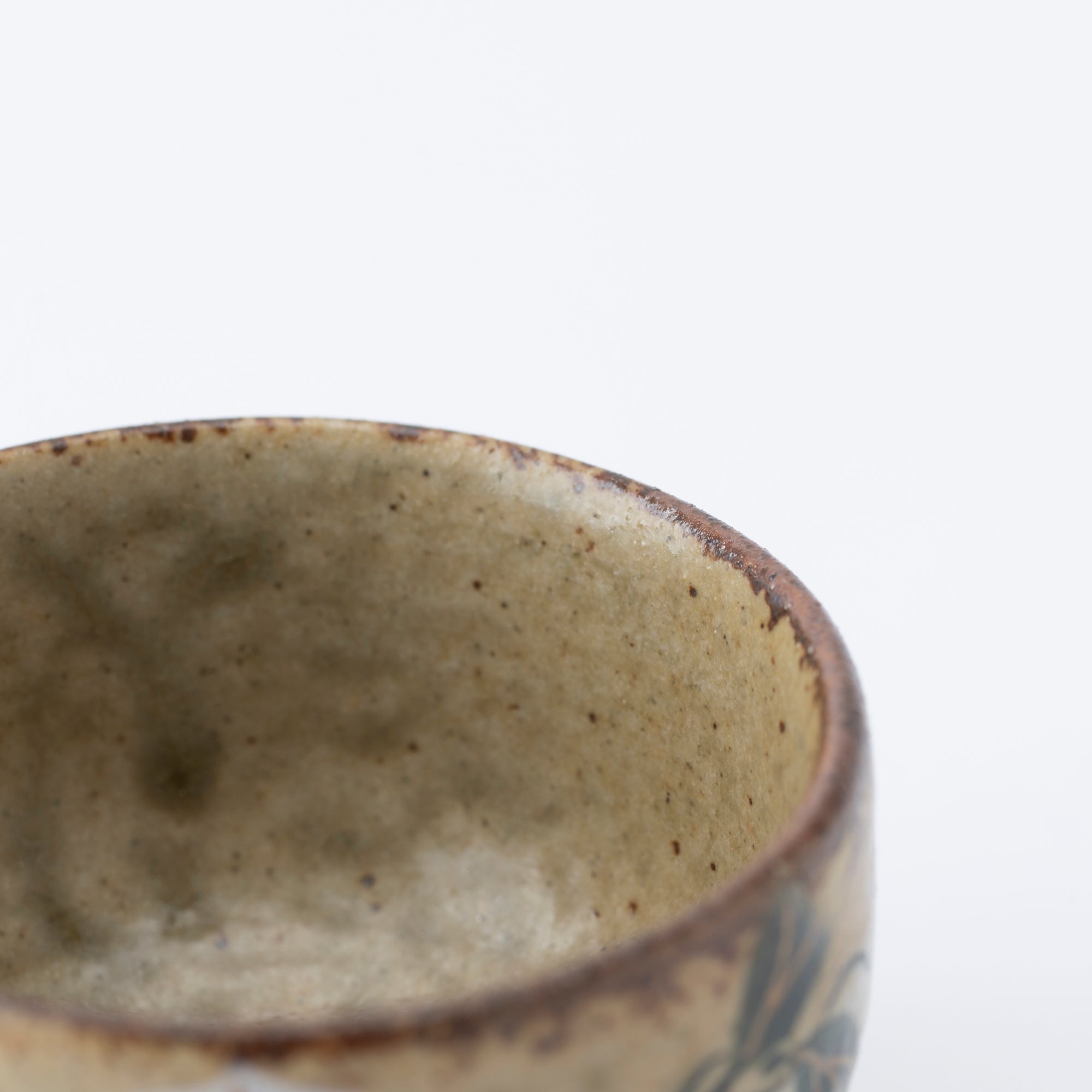 White Clematis Sake Set - JAPAN KUTANI SHOP