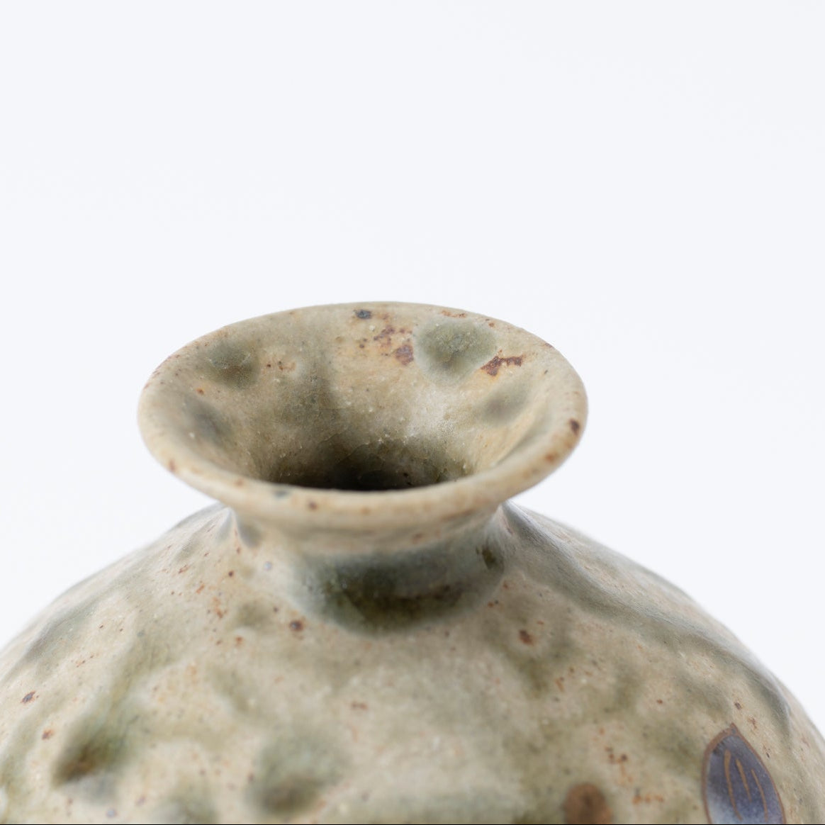 White Clematis Sake Set - JAPAN KUTANI SHOP