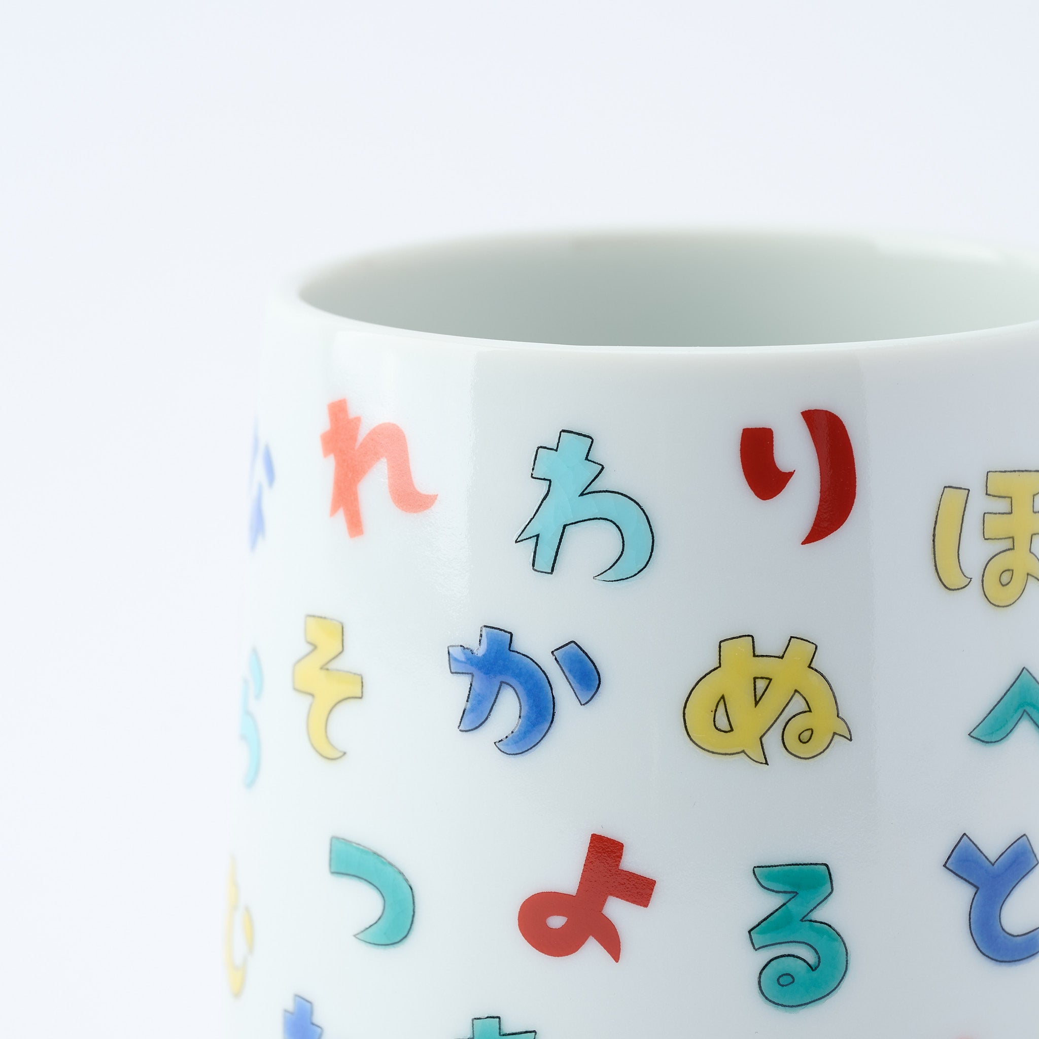 Iroha Letters Mug - JAPAN KUTANI SHOP