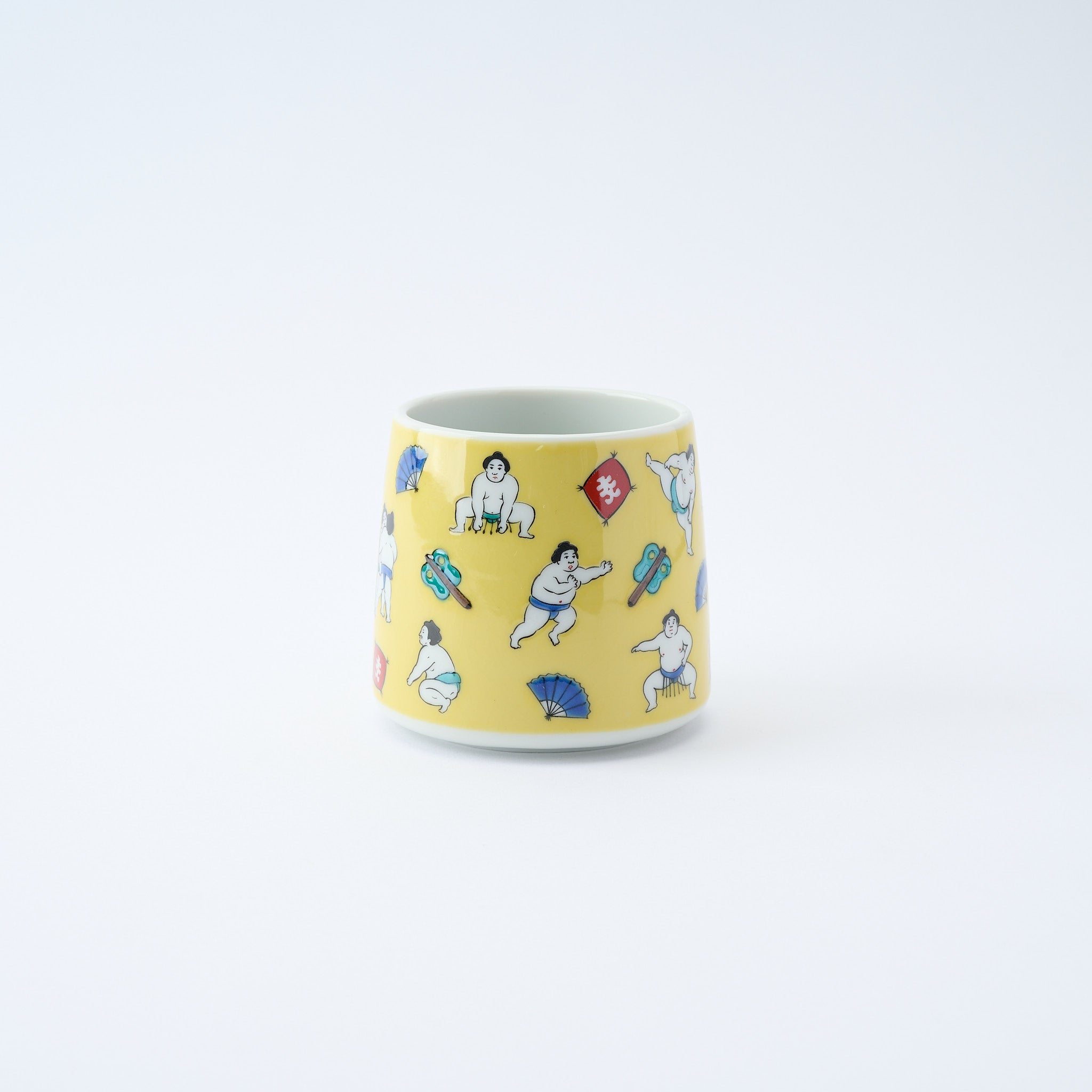 Sumo Practice Mug - JAPAN KUTANI SHOP