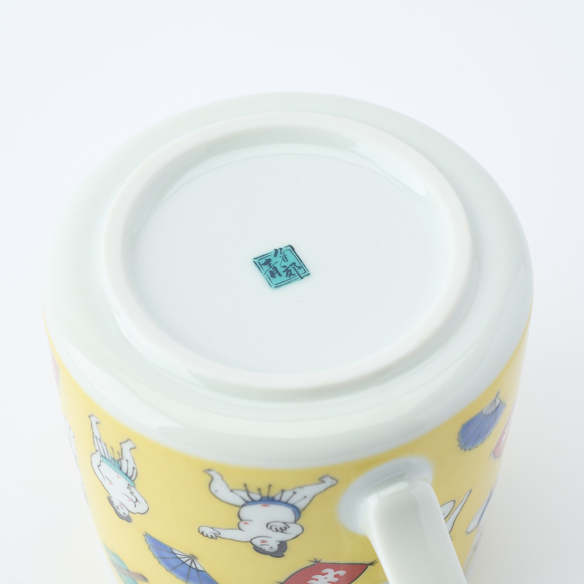 Sumo Practice Mug - JAPAN KUTANI SHOP