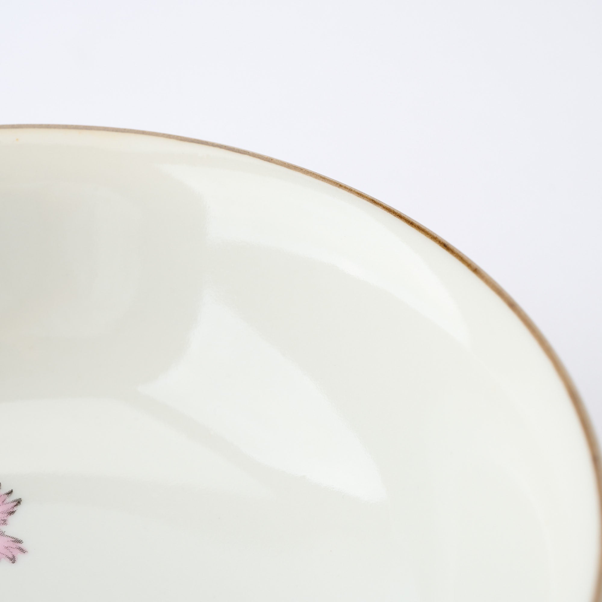 Seasonal Blossoms with Cat Medium Bowl Set - JAPAN KUTANI SHOP