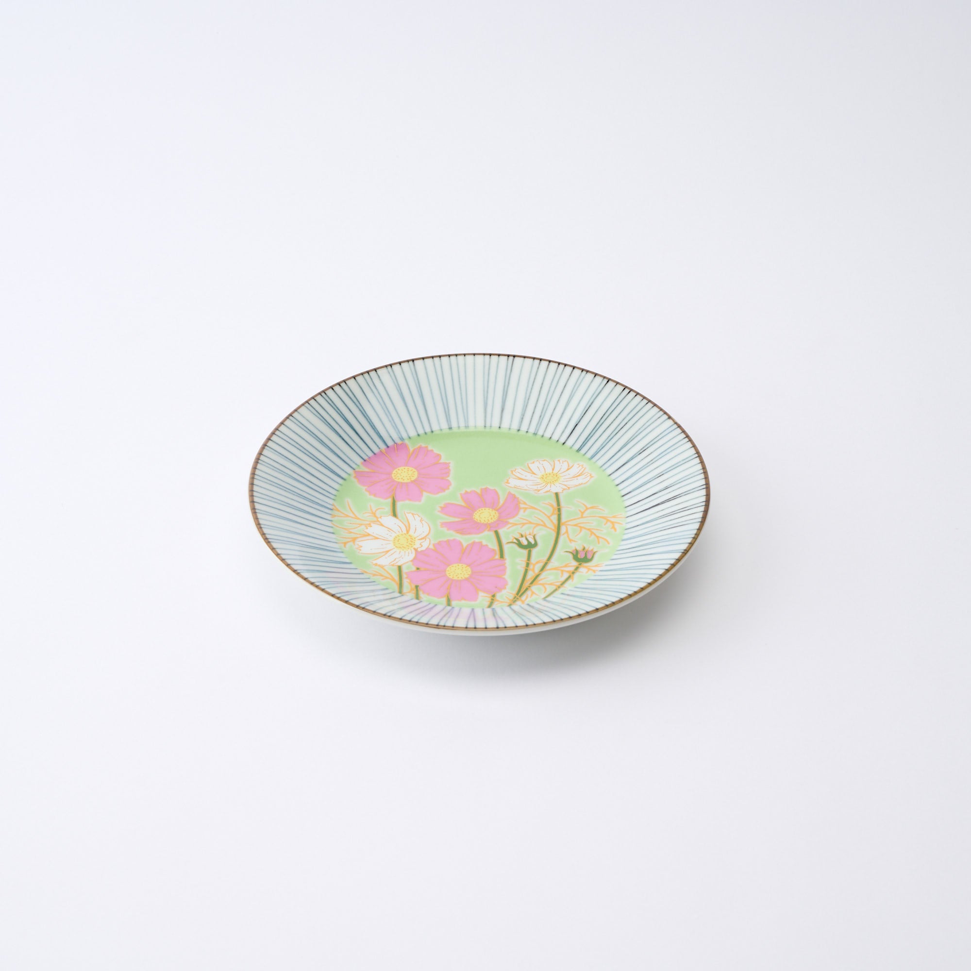 Joyful Flowers Side Plate Set - JAPAN KUTANI SHOP