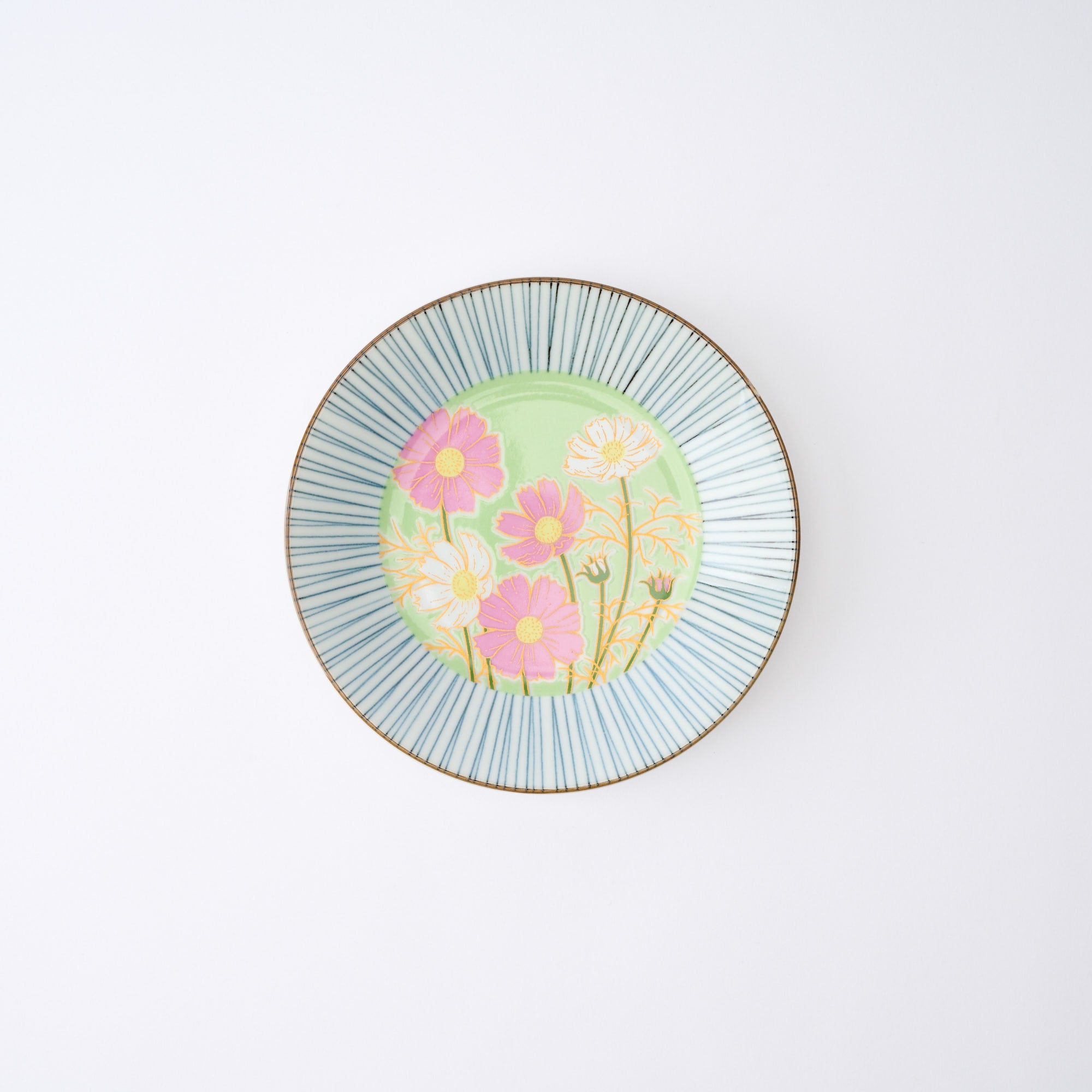Joyful Flowers Side Plate Set - JAPAN KUTANI SHOP