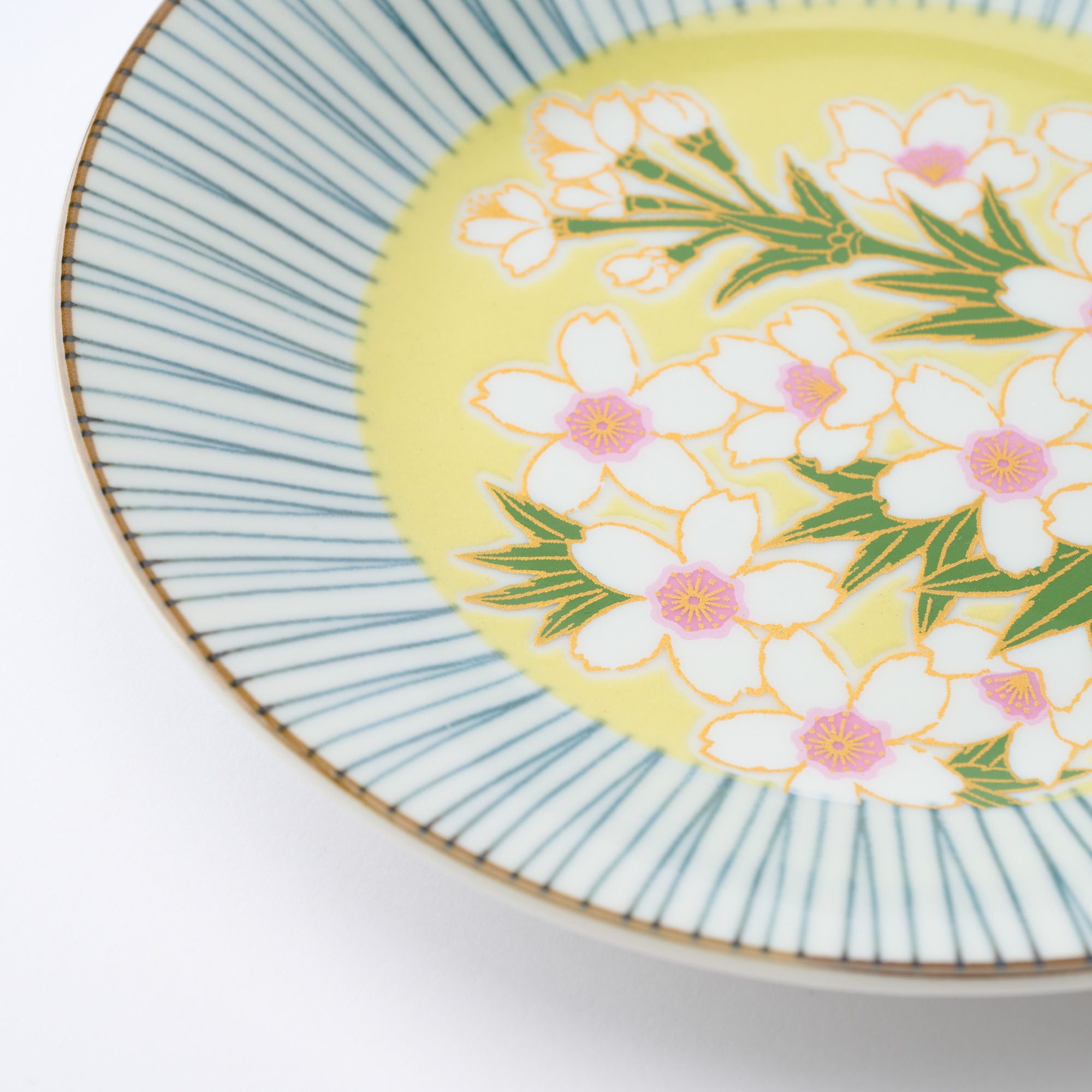 Joyful Flowers Side Plate Set - JAPAN KUTANI SHOP