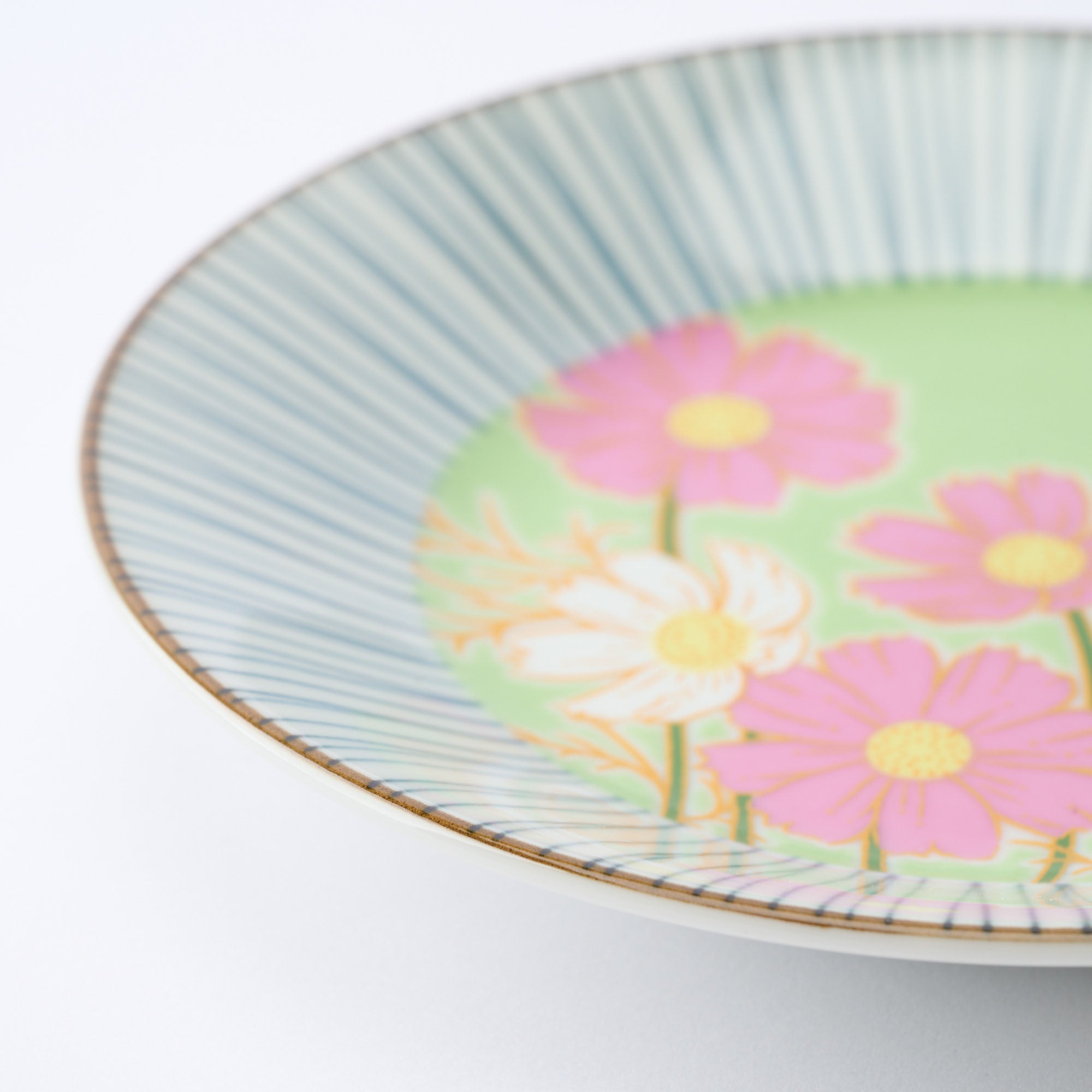 Joyful Flowers Side Plate Set - JAPAN KUTANI SHOP