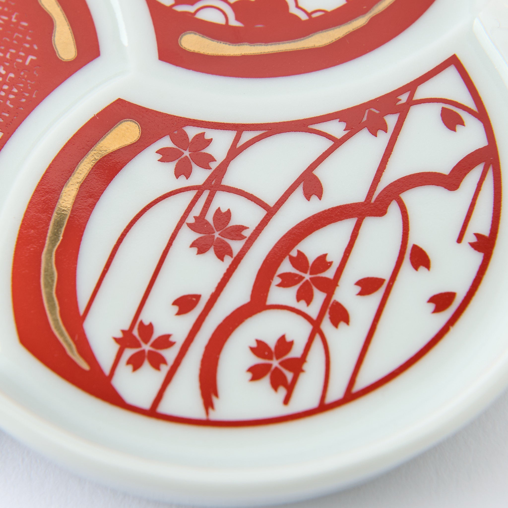 Auspicious Tomoe SIde Plate Set - JAPAN KUTANI SHOP