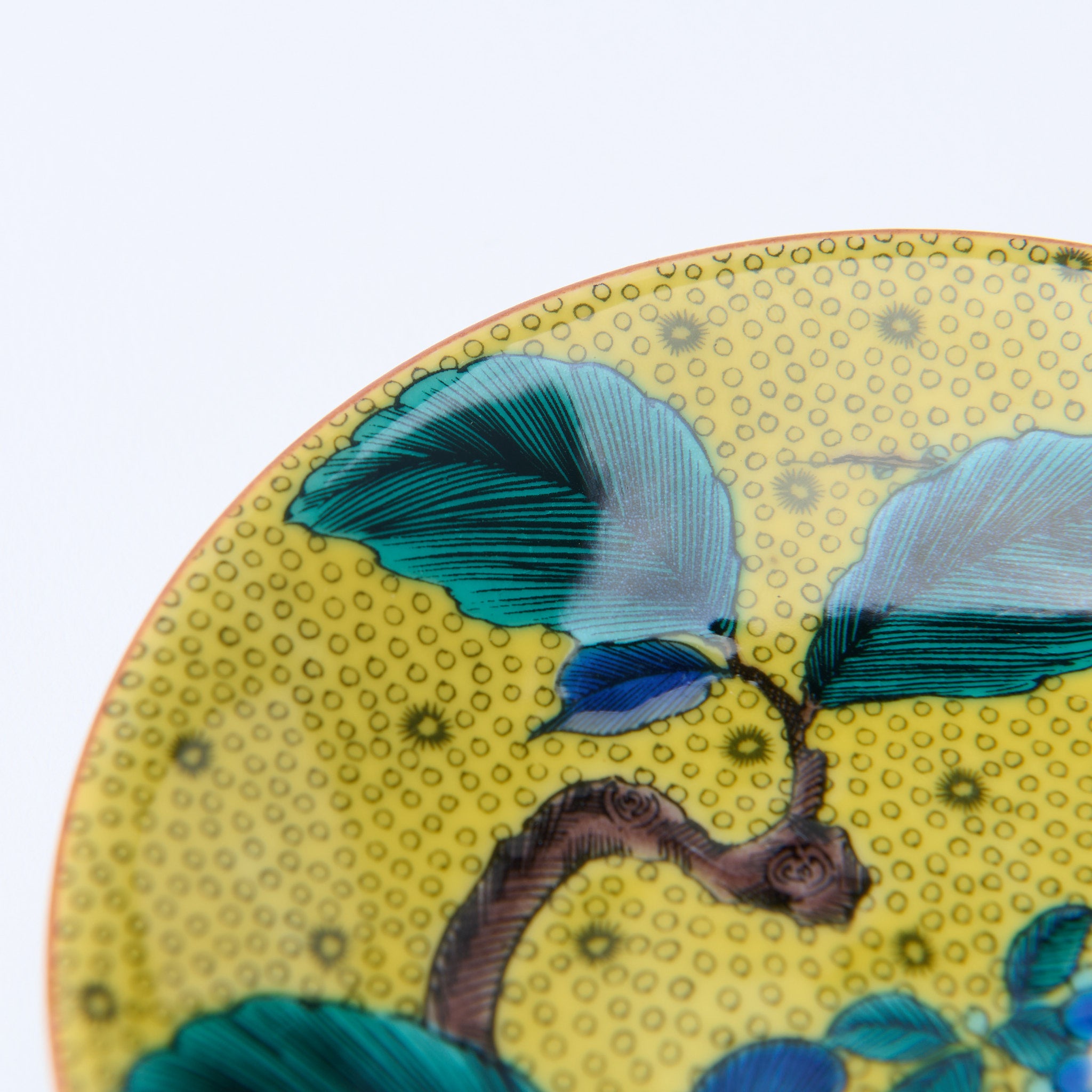Yoshidaya Hydrangea Sauce Plate Set - JAPAN KUTANI SHOP