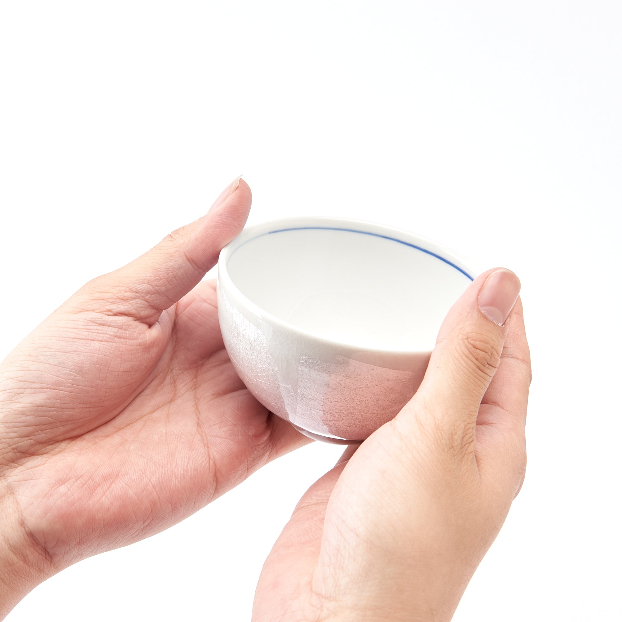 Ginsai Two-Tone Rice Bowl Pair - JAPAN KUTANI SHOP