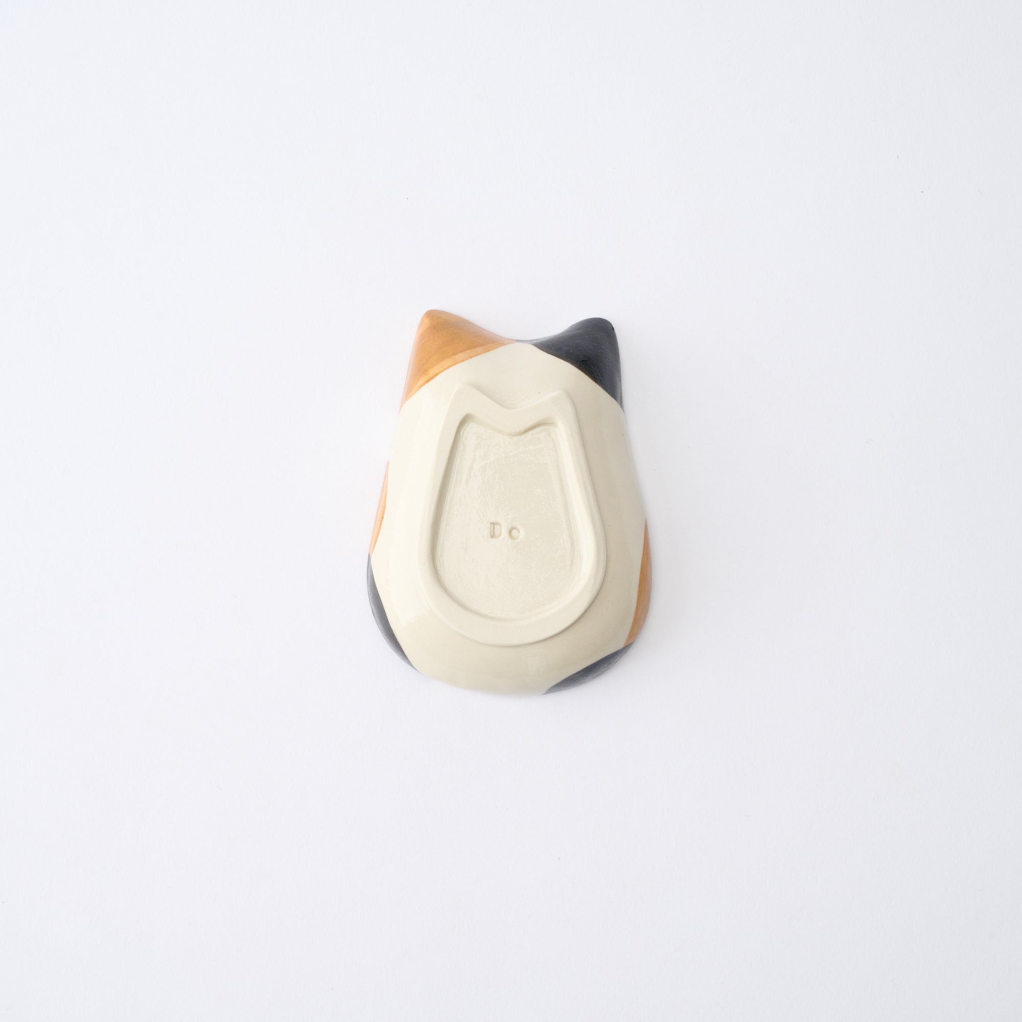 Cat Silhouette Sauce Plate - JAPAN KUTANI SHOP