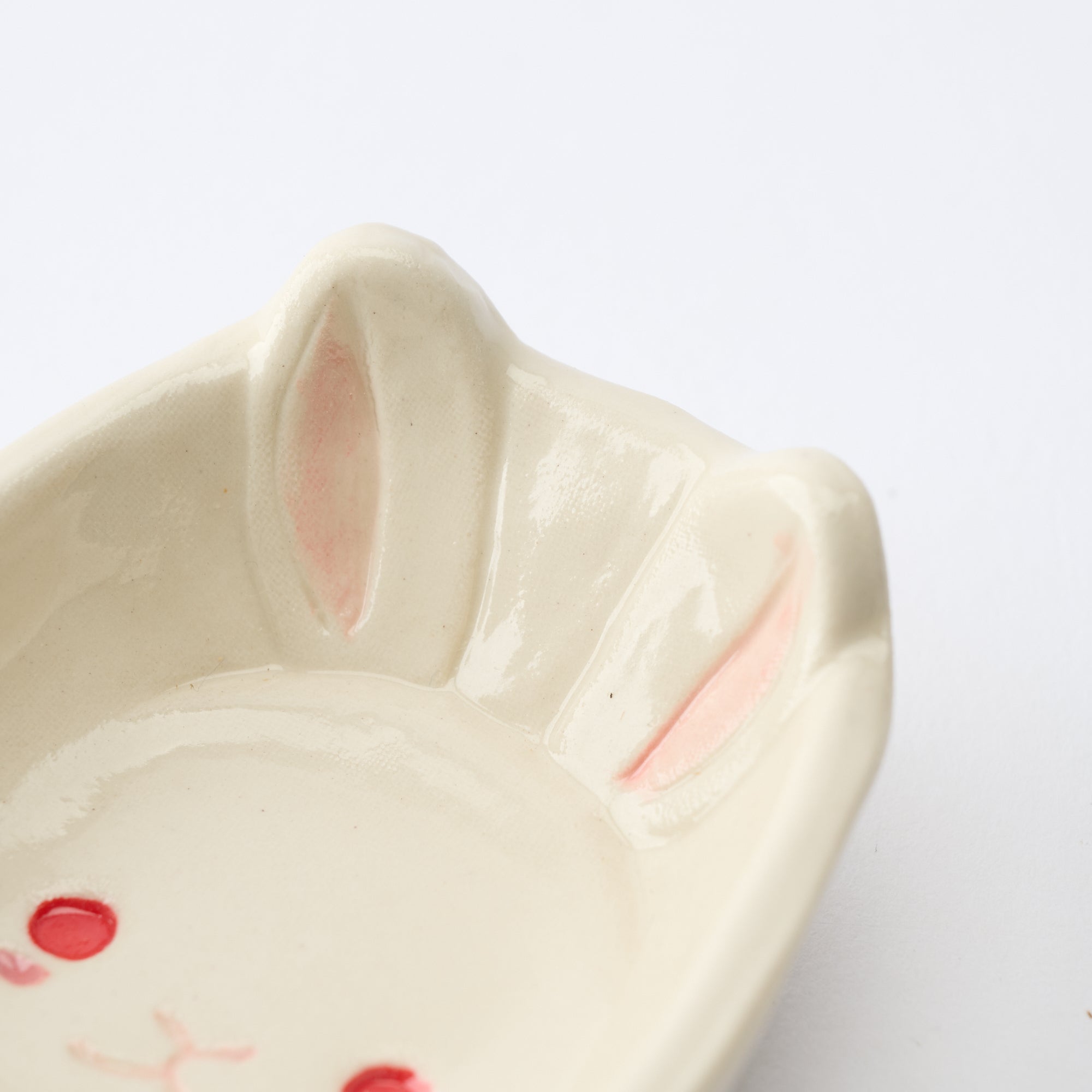 Rabbit Silhouette Sauce Plate - JAPAN KUTANI SHOP