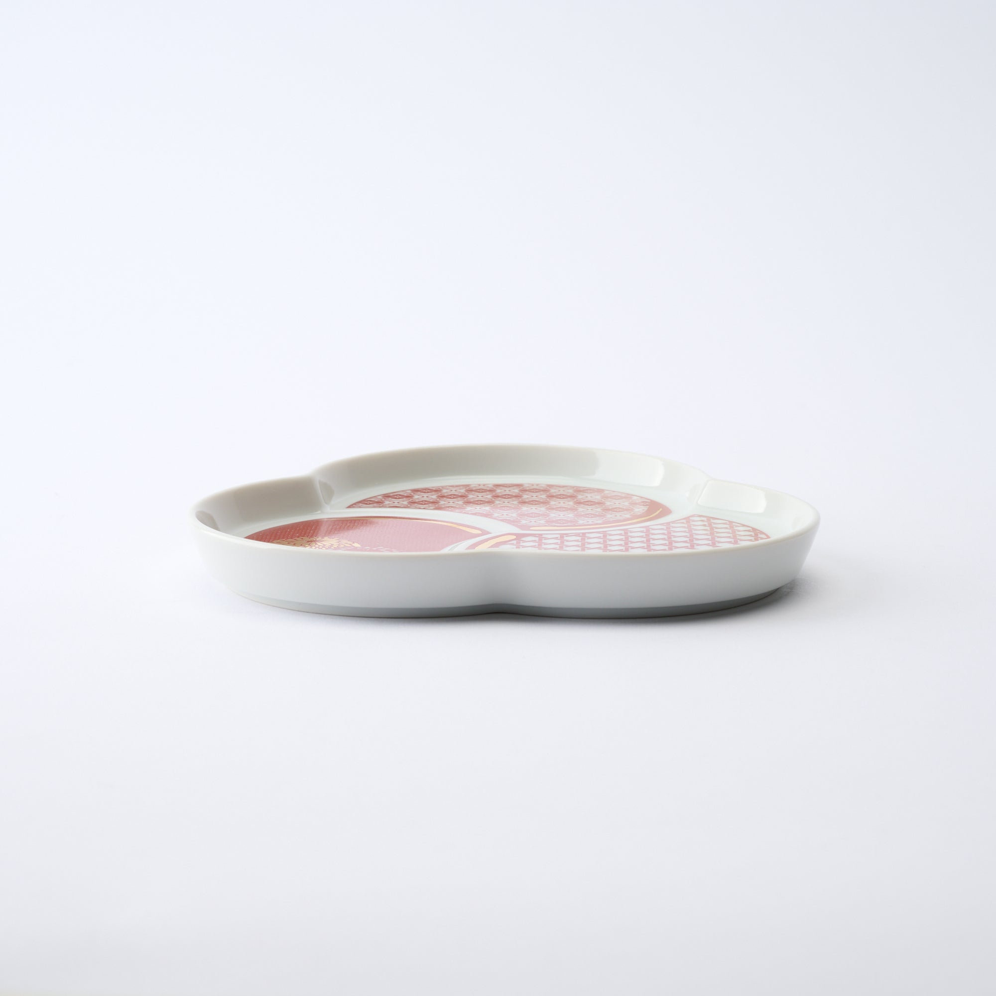 Auspicious Tomoe Side Plate - JAPAN KUTANI SHOP