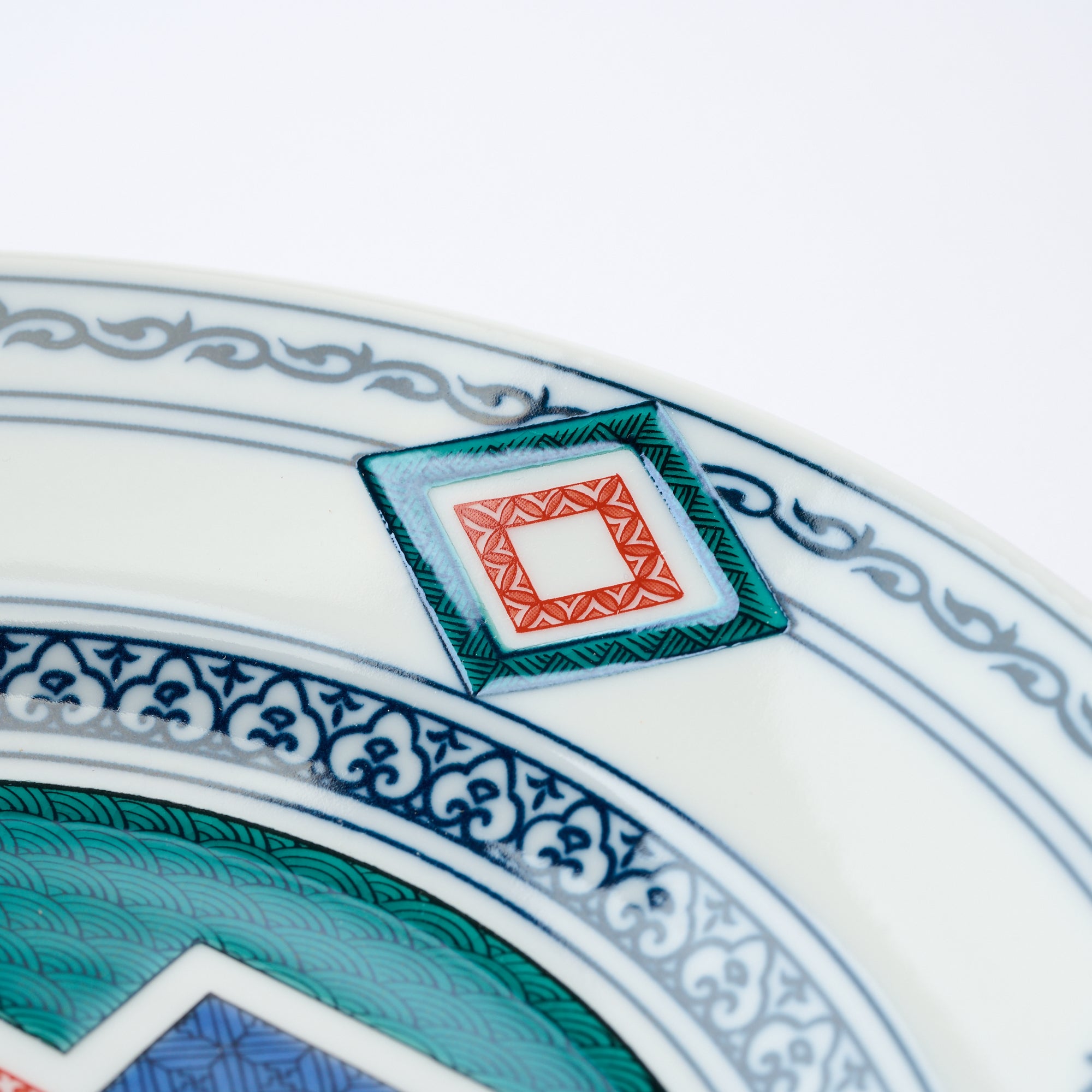 Ko-Kutani Flower and Bird Dinner Plate - JAPAN KUTANI SHOP
