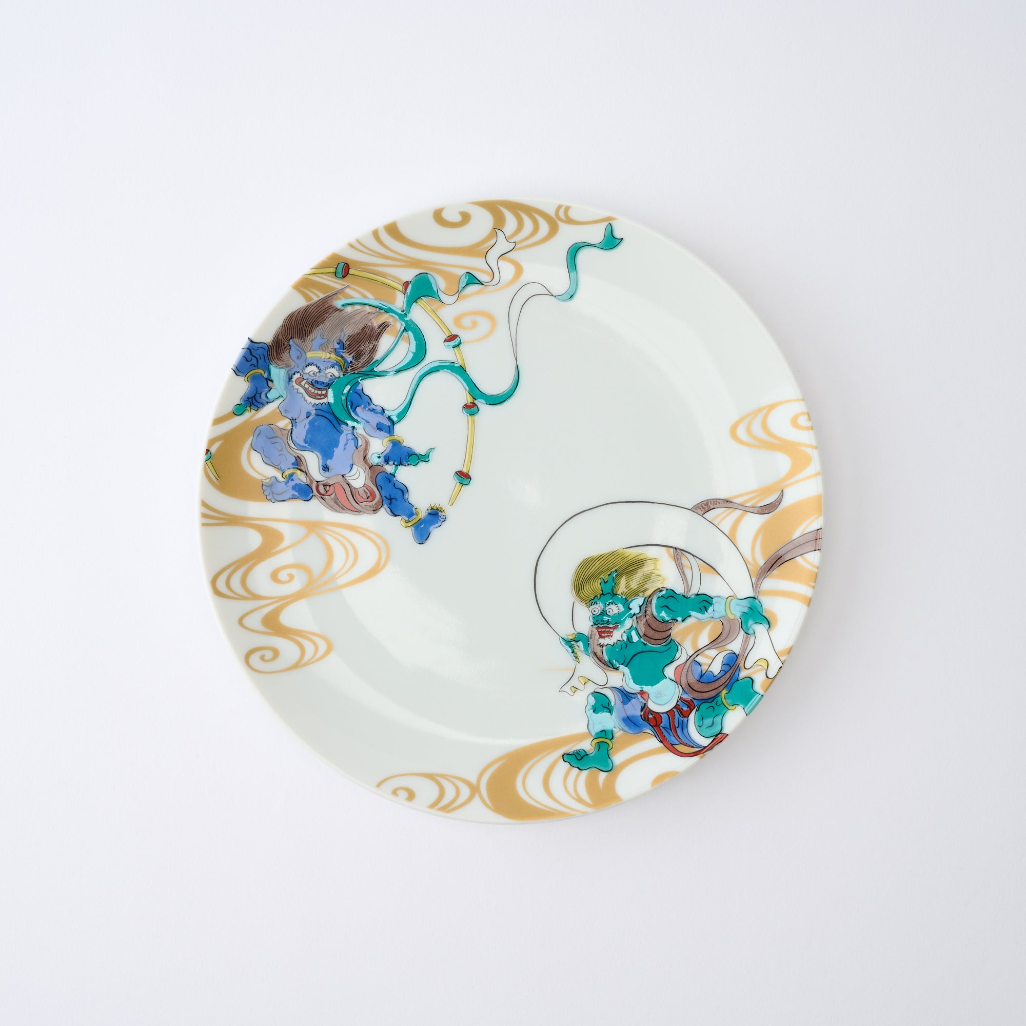 Traditional Japanese Art Side Plate - JAPAN KUTANI SHOP