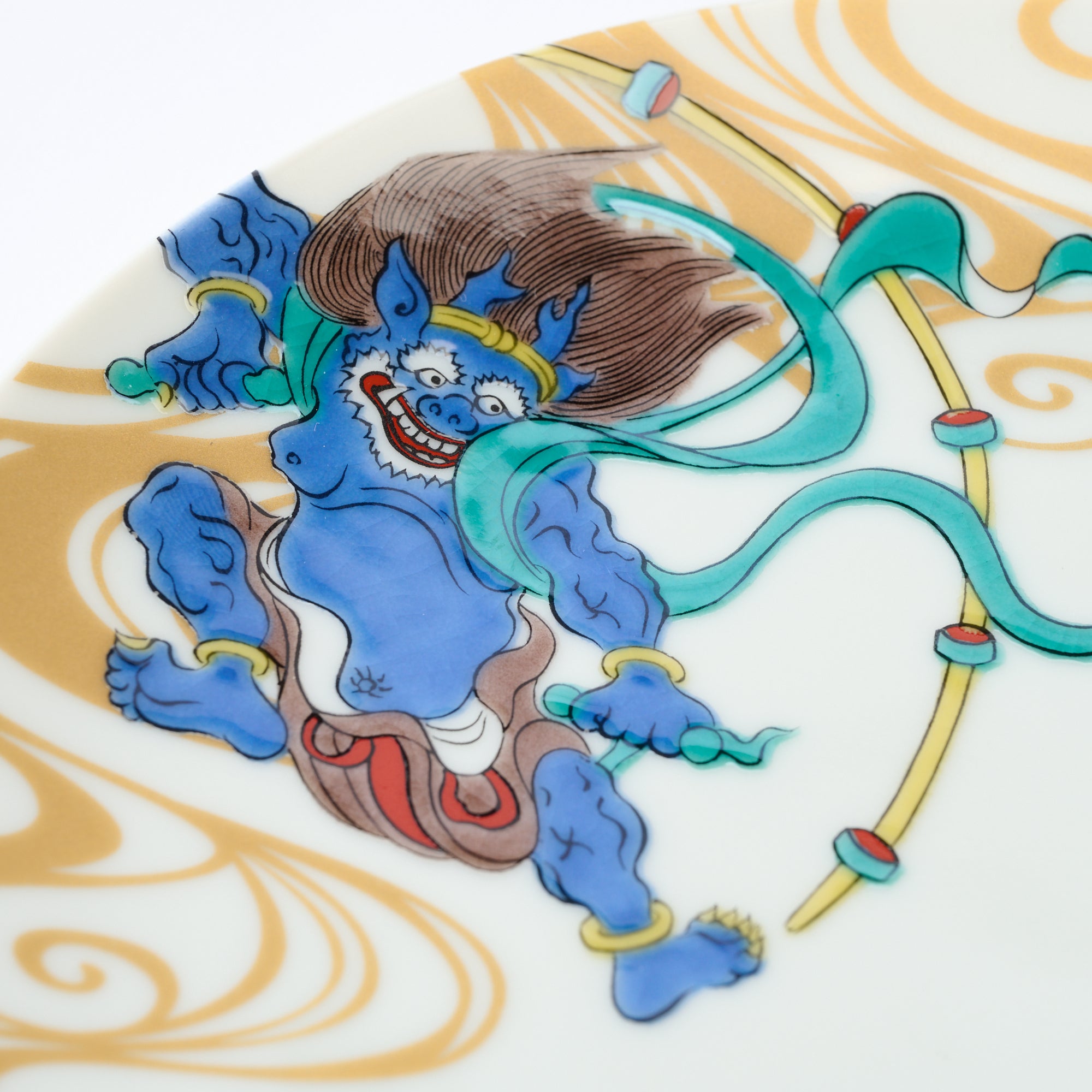 Traditional Japanese Art Side Plate - JAPAN KUTANI SHOP