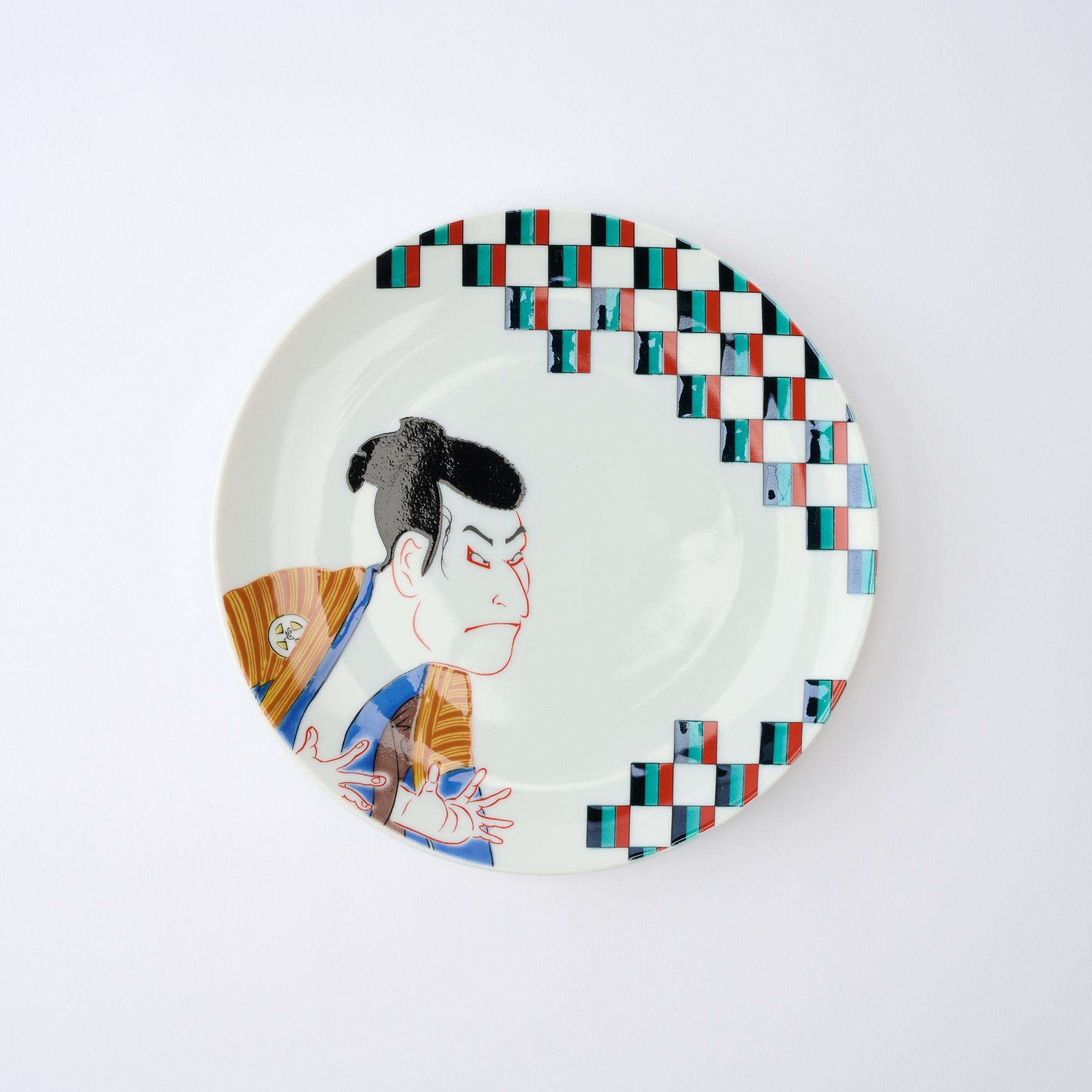 Traditional Japanese Art Side Plate - JAPAN KUTANI SHOP