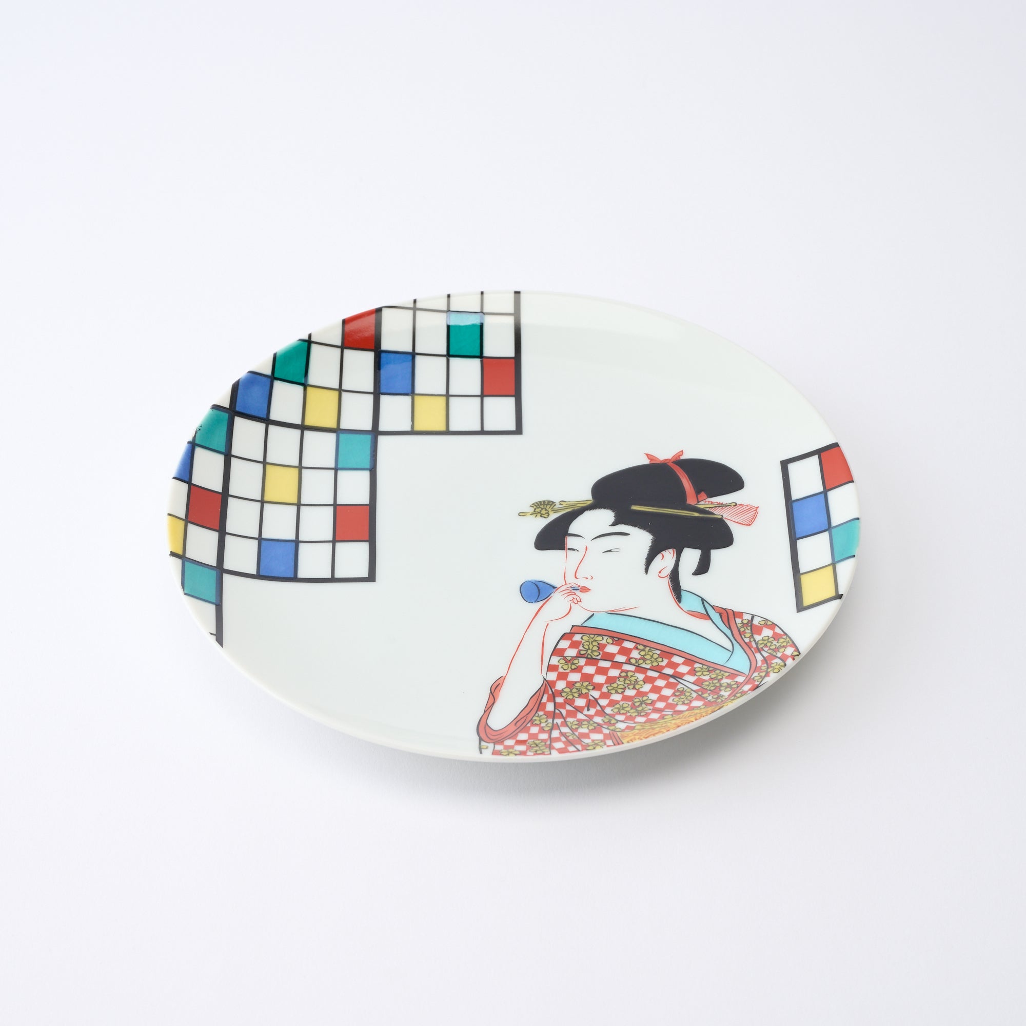 Traditional Japanese Art Side Plate - JAPAN KUTANI SHOP