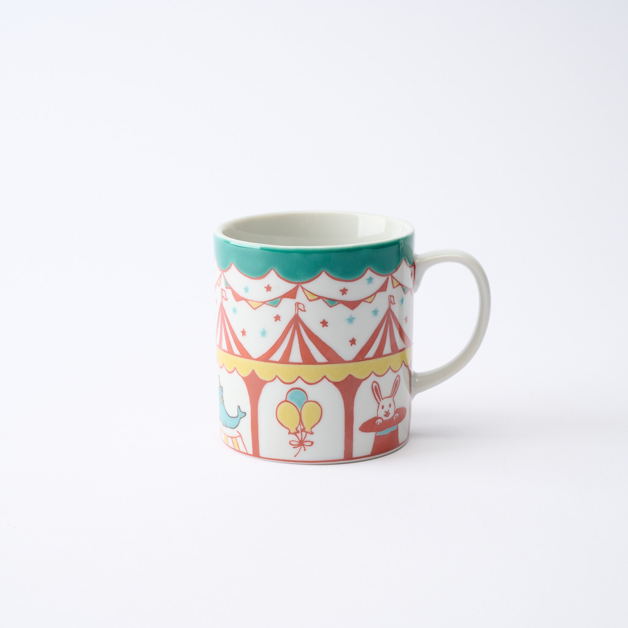 マグカップ 色絵サーカス - JAPAN KUTANI SHOP