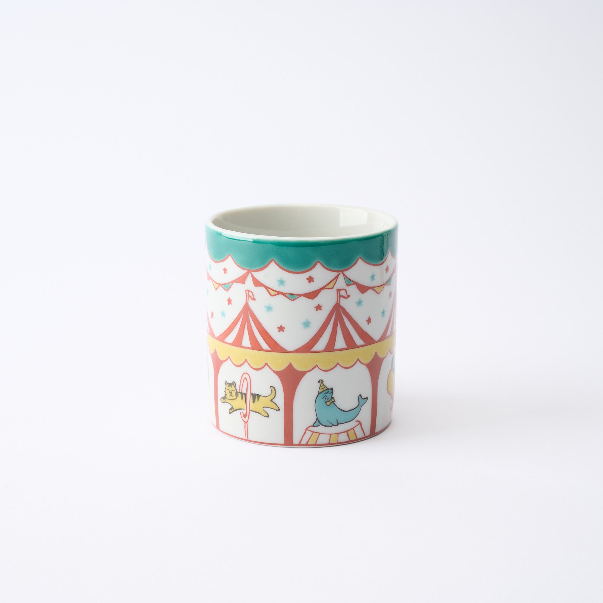 マグカップ 色絵サーカス - JAPAN KUTANI SHOP