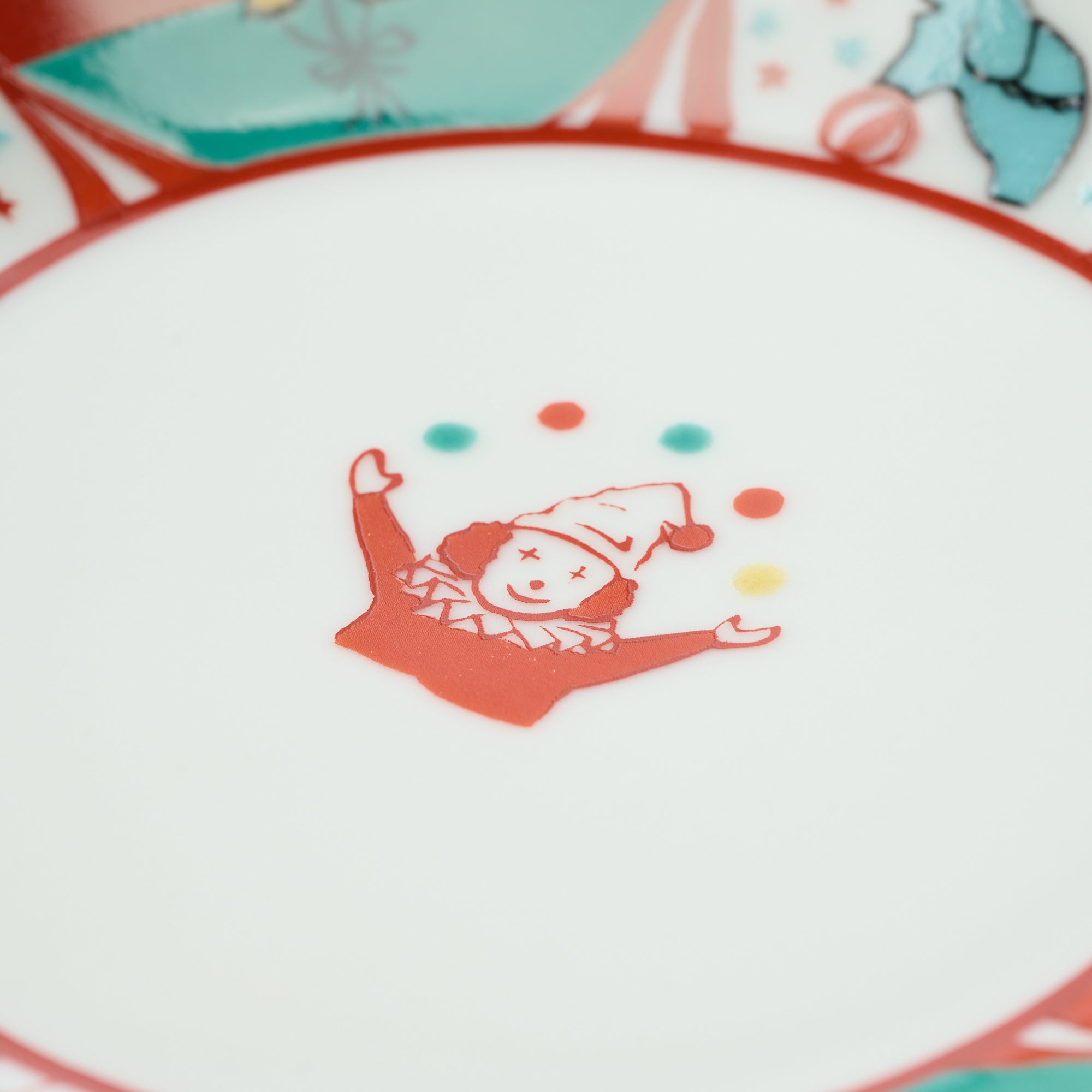 Circus Parade Side Plate - JAPAN KUTANI SHOP