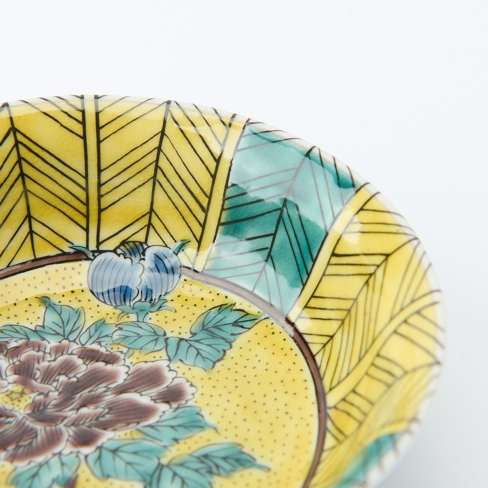 Yoshidaya Florals Kobachi Small Bowl Set - JAPAN KUTANI SHOP