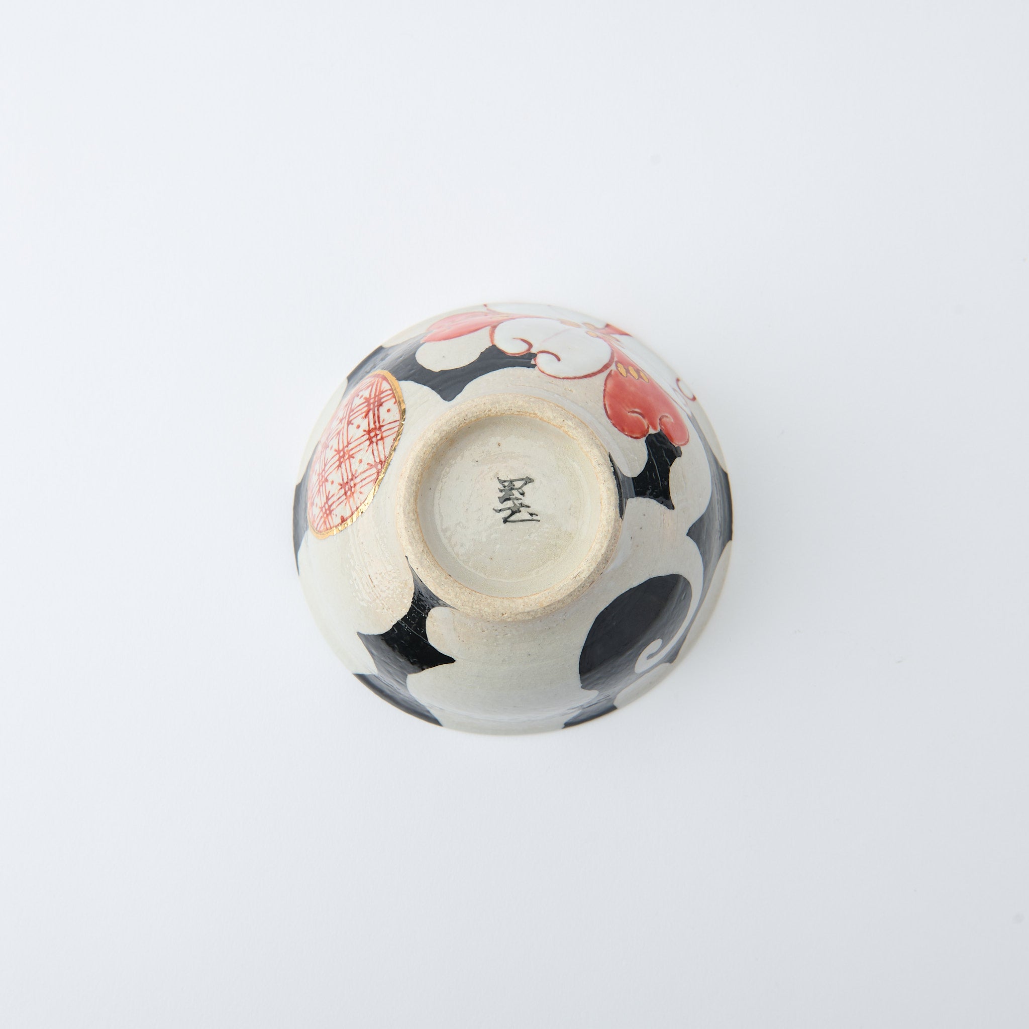 Blossom Crest Rice Bowl Pair - JAPAN KUTANI SHOP