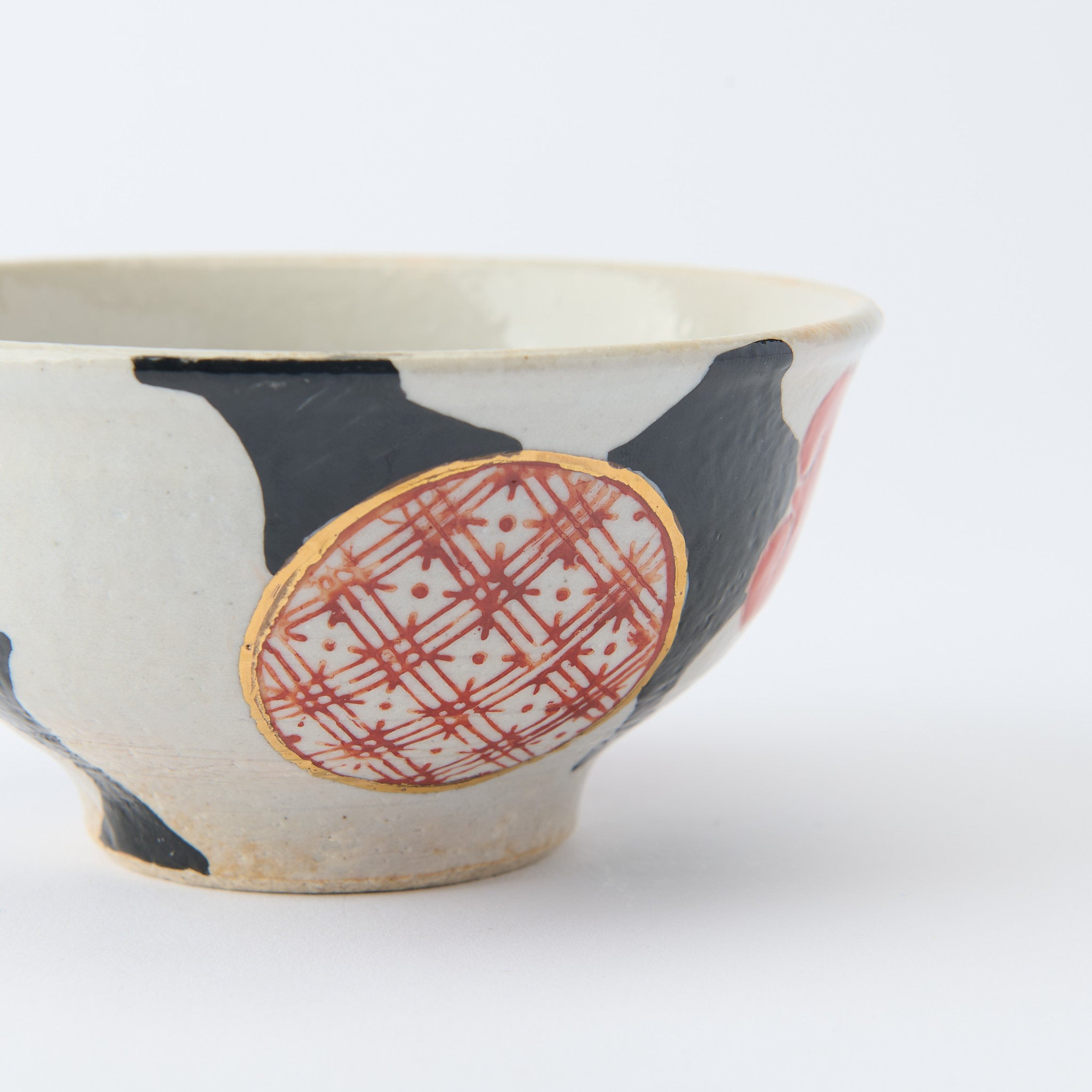 Blossom Crest Rice Bowl Pair - JAPAN KUTANI SHOP
