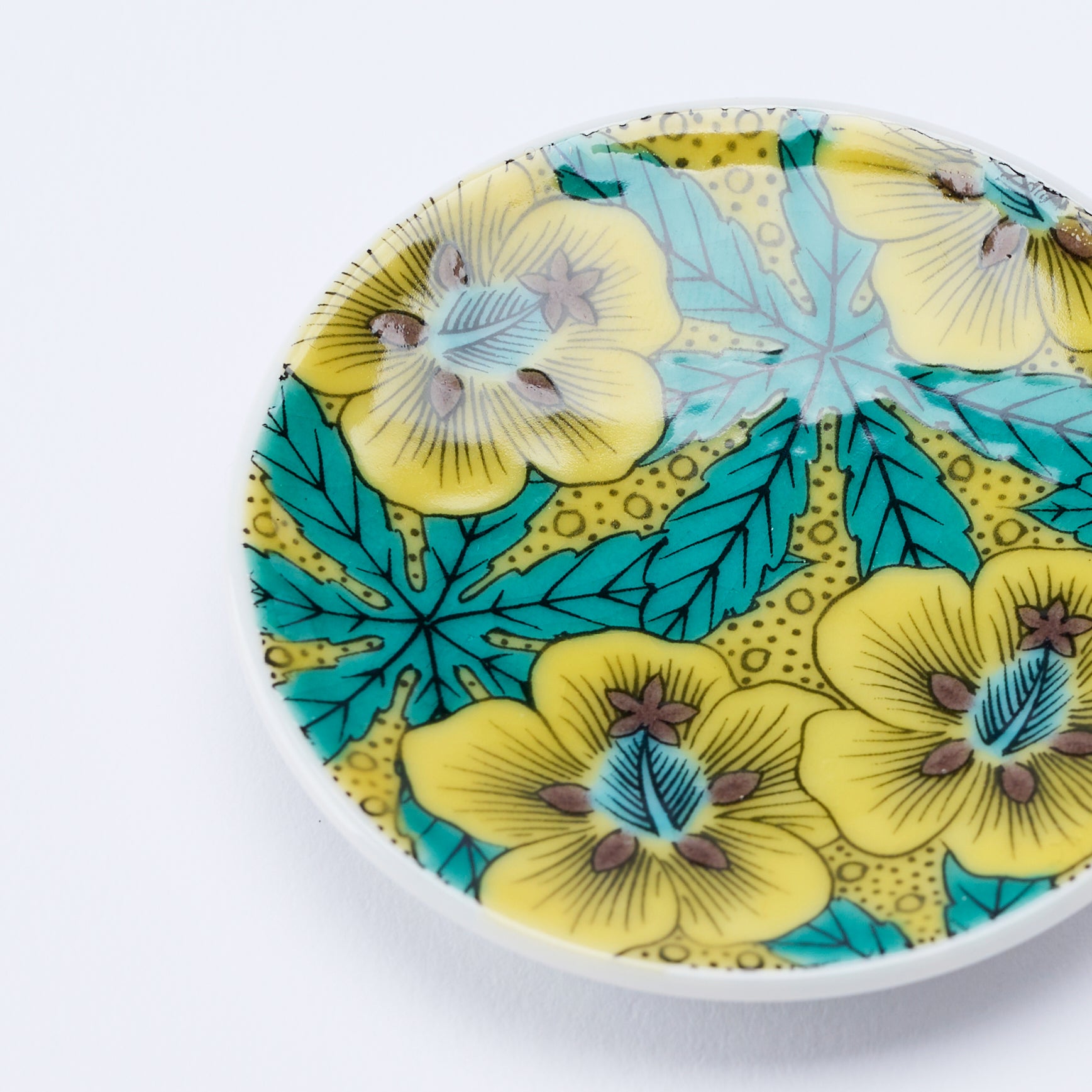 Classic Floral Motif Chopstick Rest - JAPAN KUTANI SHOP