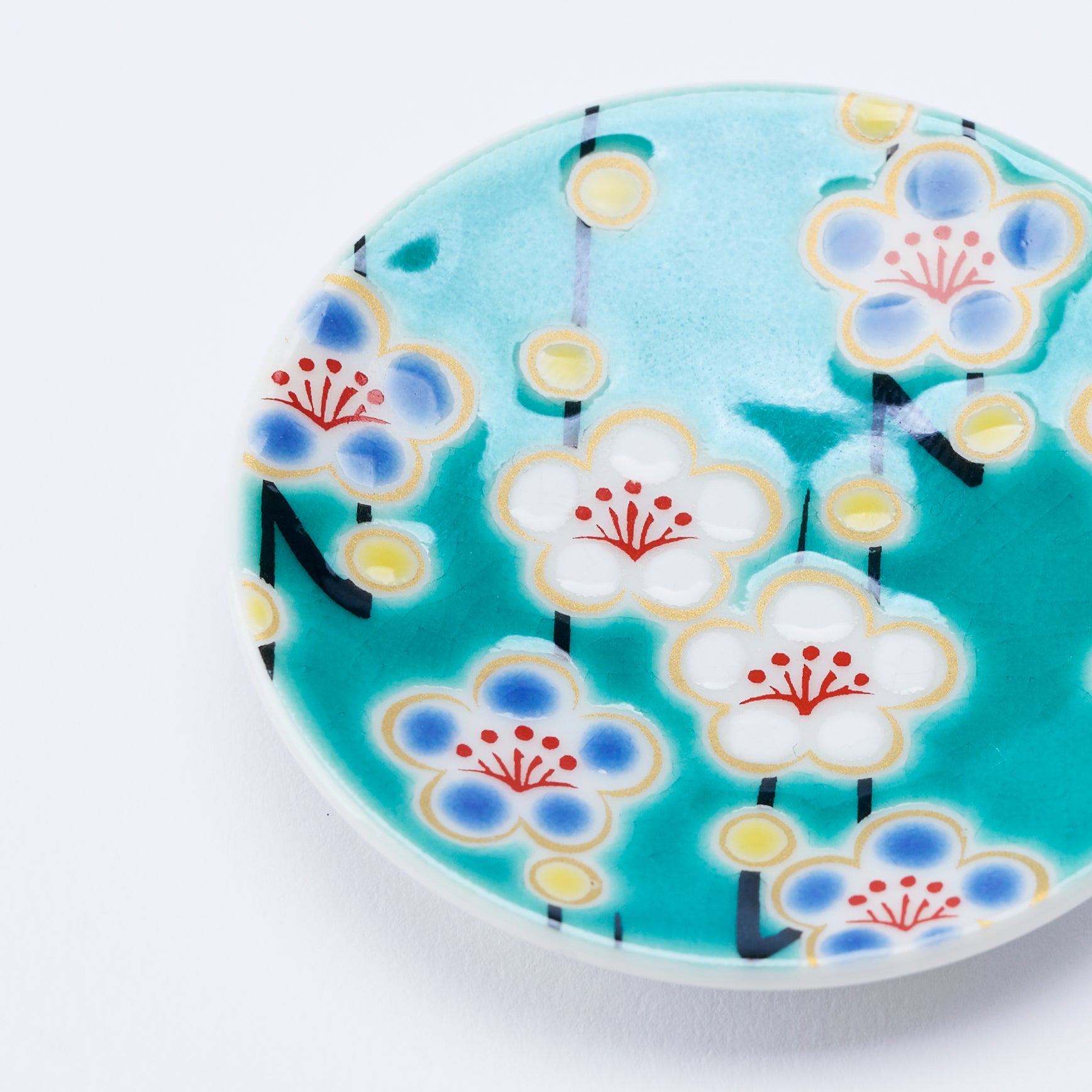 Classic Floral Motif Chopstick Rest - JAPAN KUTANI SHOP