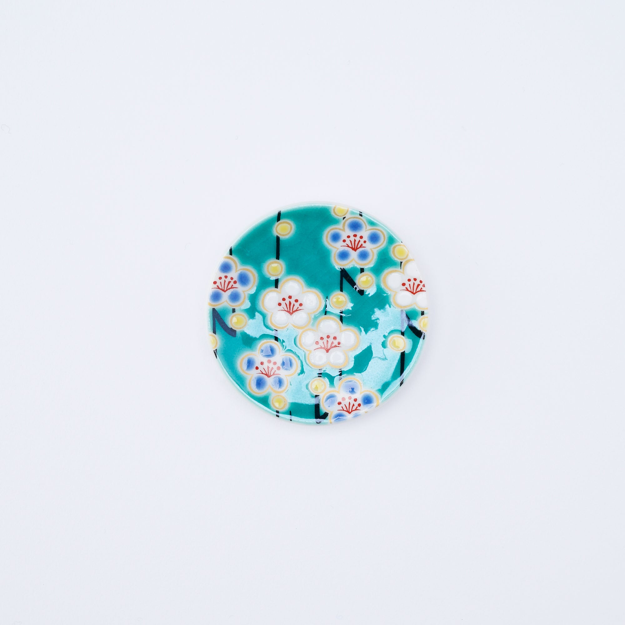 Classic Floral Motif Chopstick Rest - JAPAN KUTANI SHOP