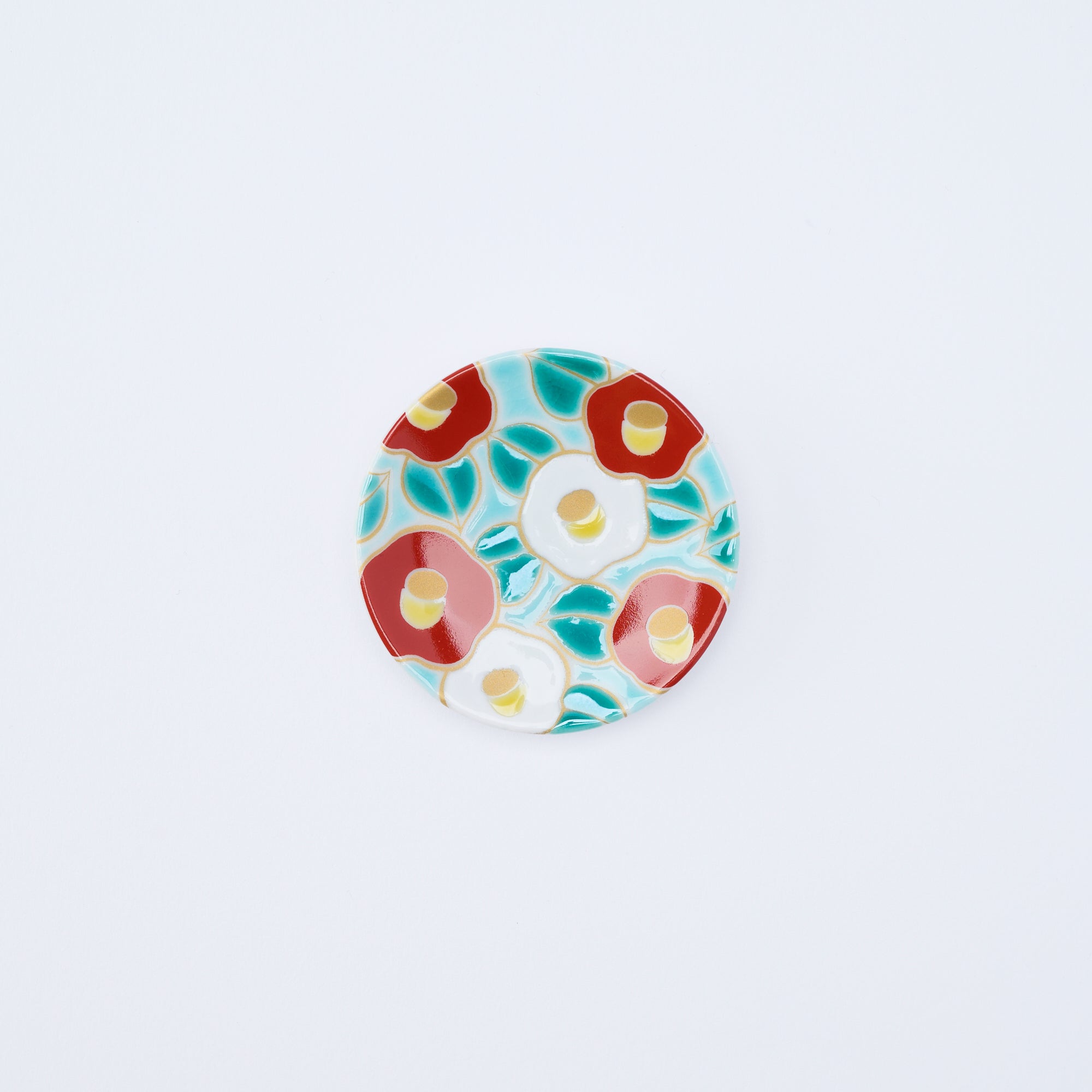 Classic Floral Motif Chopstick Rest - JAPAN KUTANI SHOP
