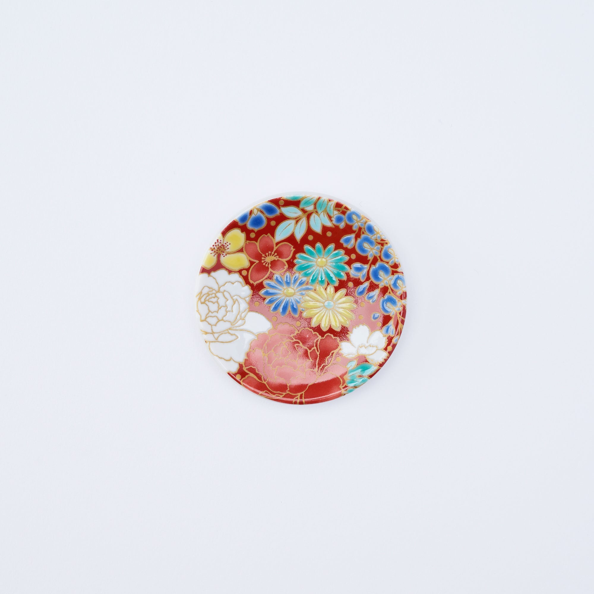 Classic Floral Motif Chopstick Rest - JAPAN KUTANI SHOP
