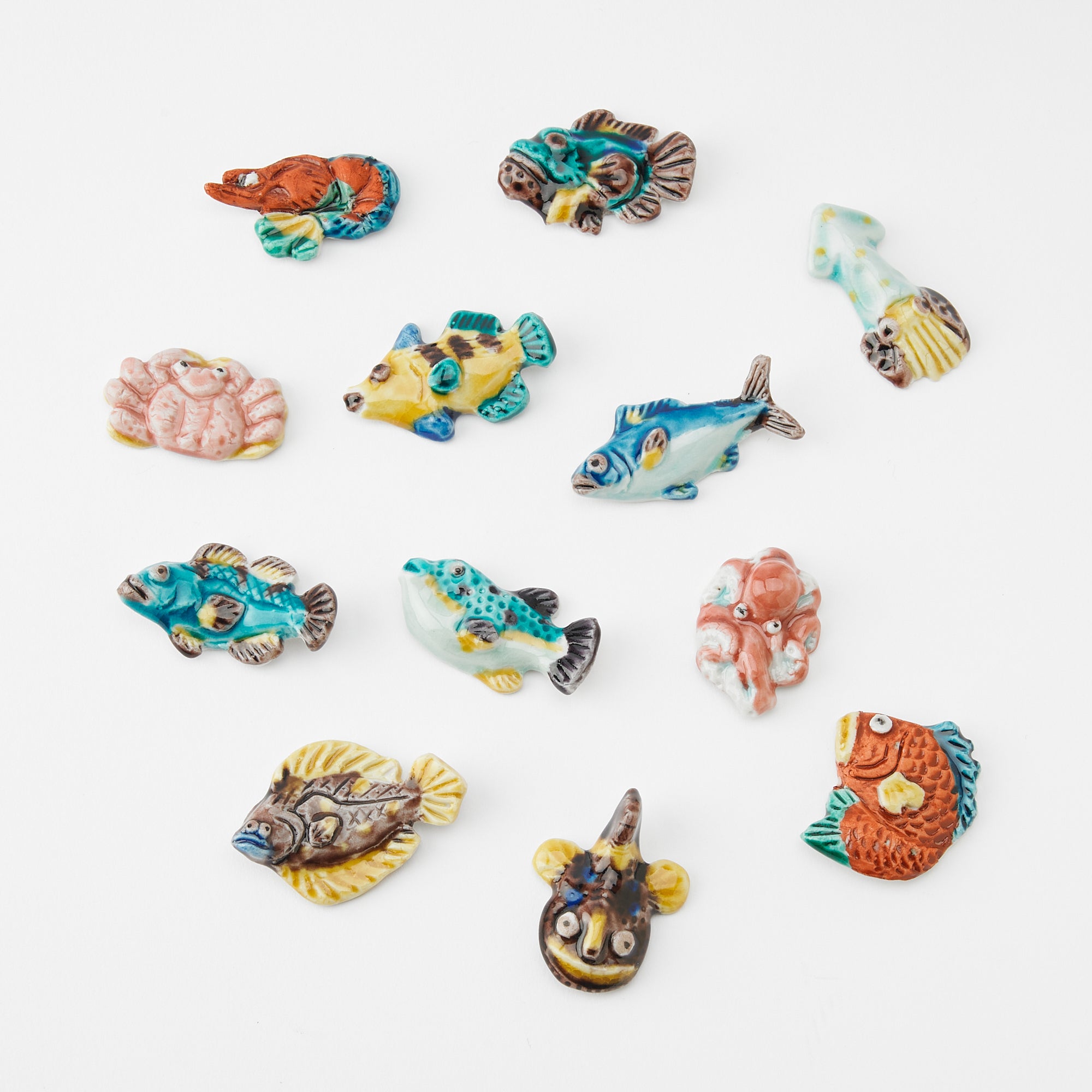 Swimming Sea Creature Chopstick Rest - JAPAN KUTANI SHOP