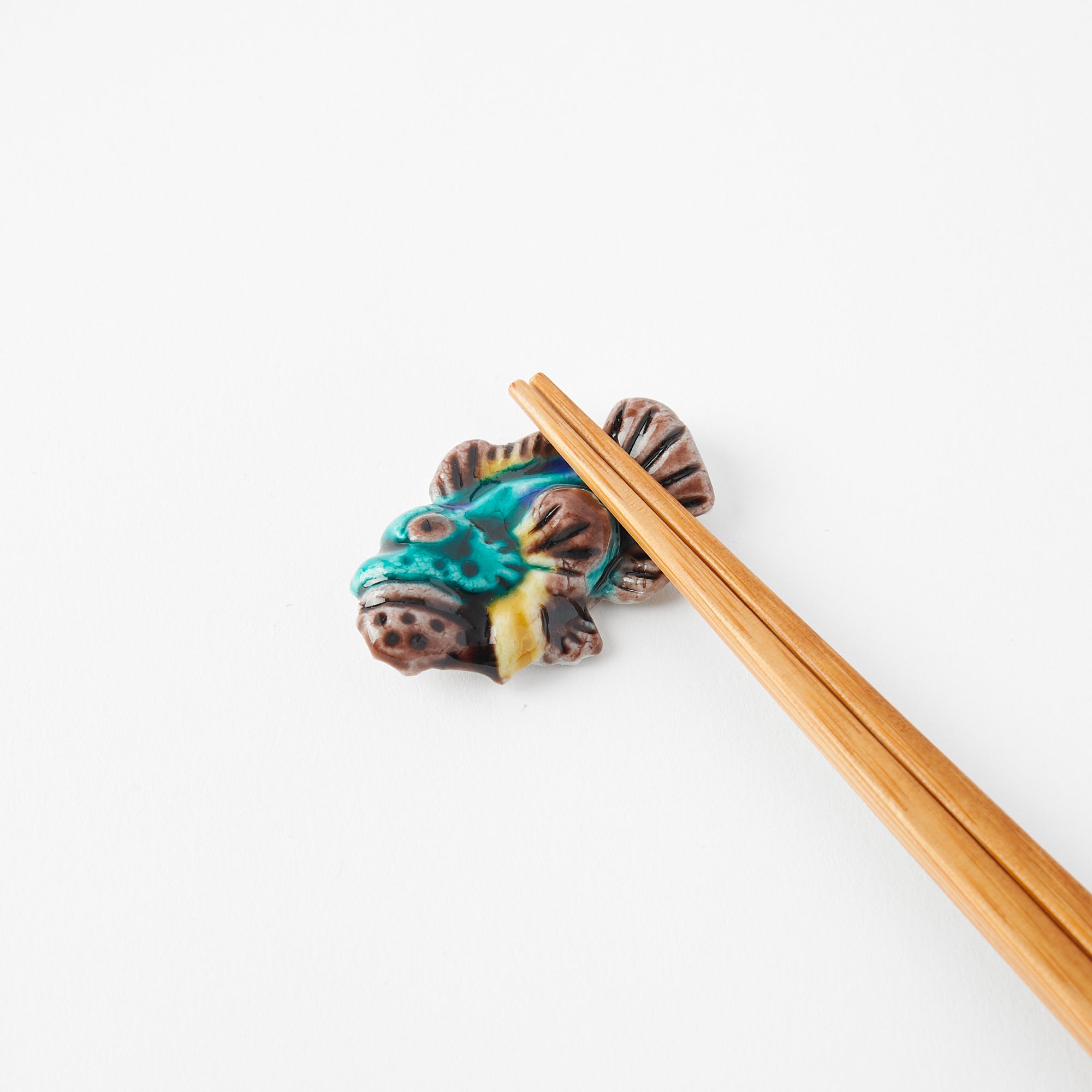 Swimming Sea Creature Chopstick Rest - JAPAN KUTANI SHOP
