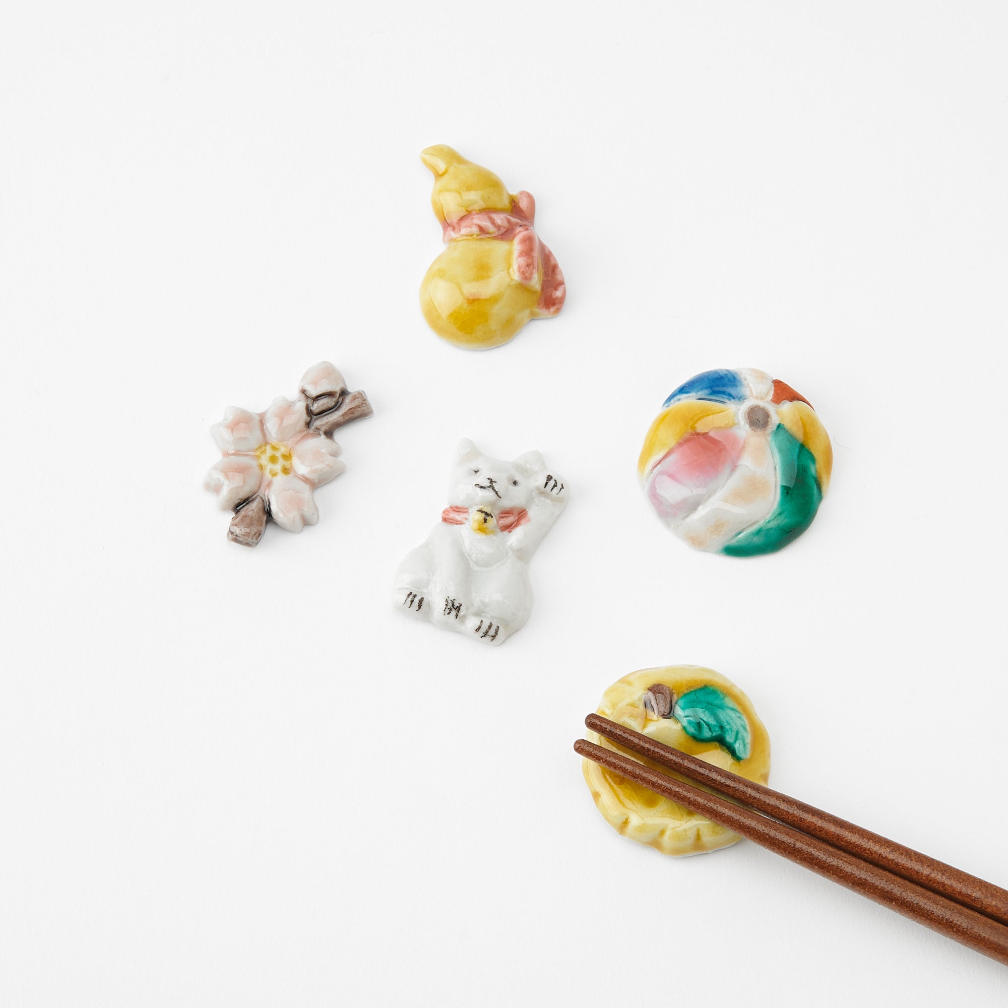 Moments of Comfort Chopstick Rest - JAPAN KUTANI SHOP