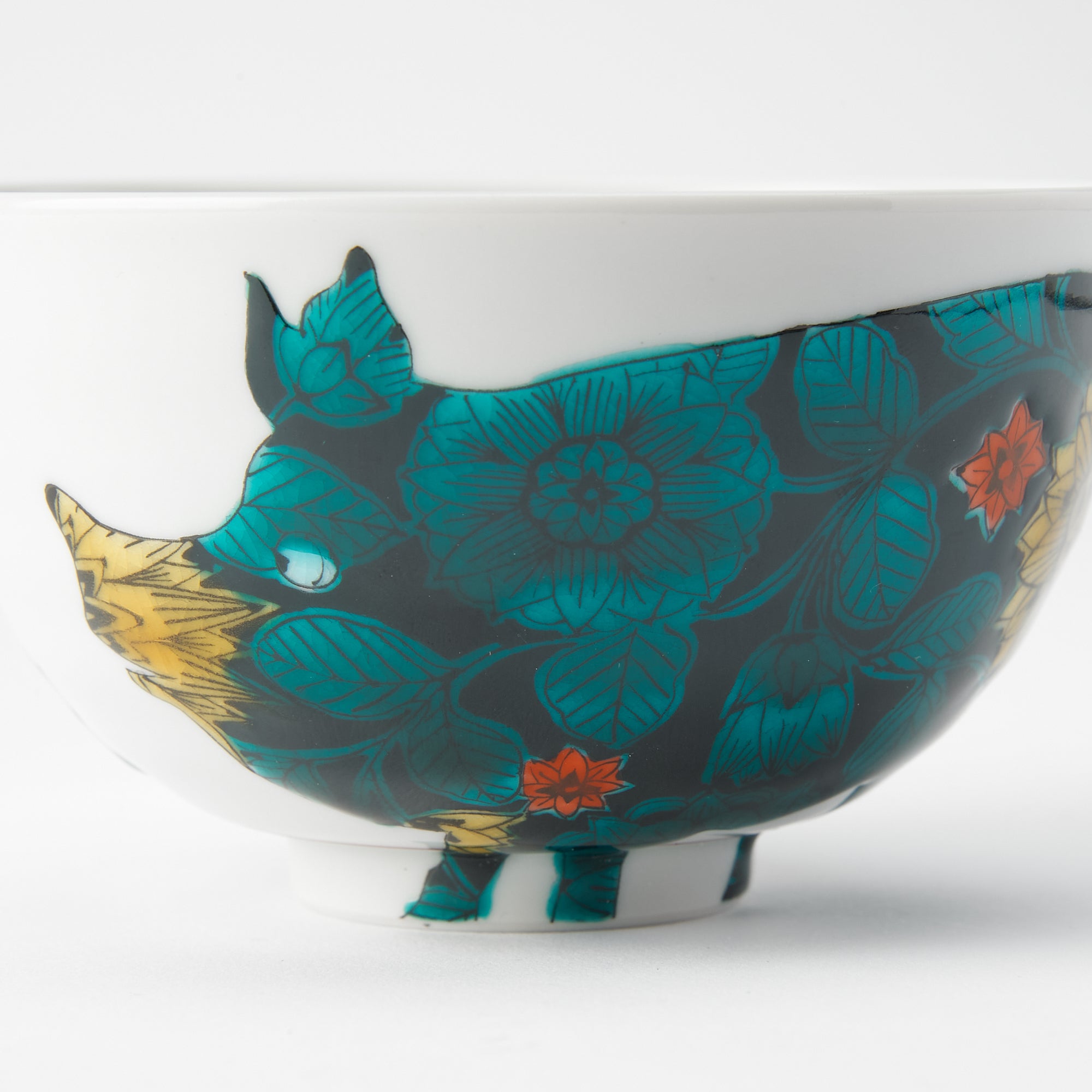 Botanical Series Rice Bowl - JAPAN KUTANI SHOP