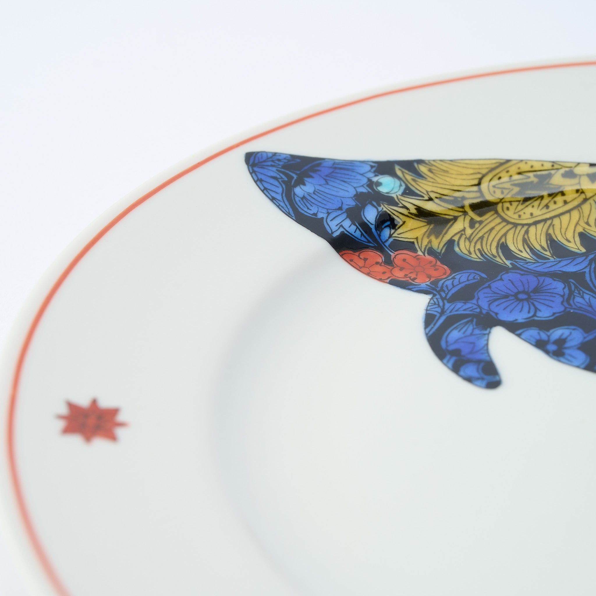 Botanical Series Side Plate - JAPAN KUTANI SHOP