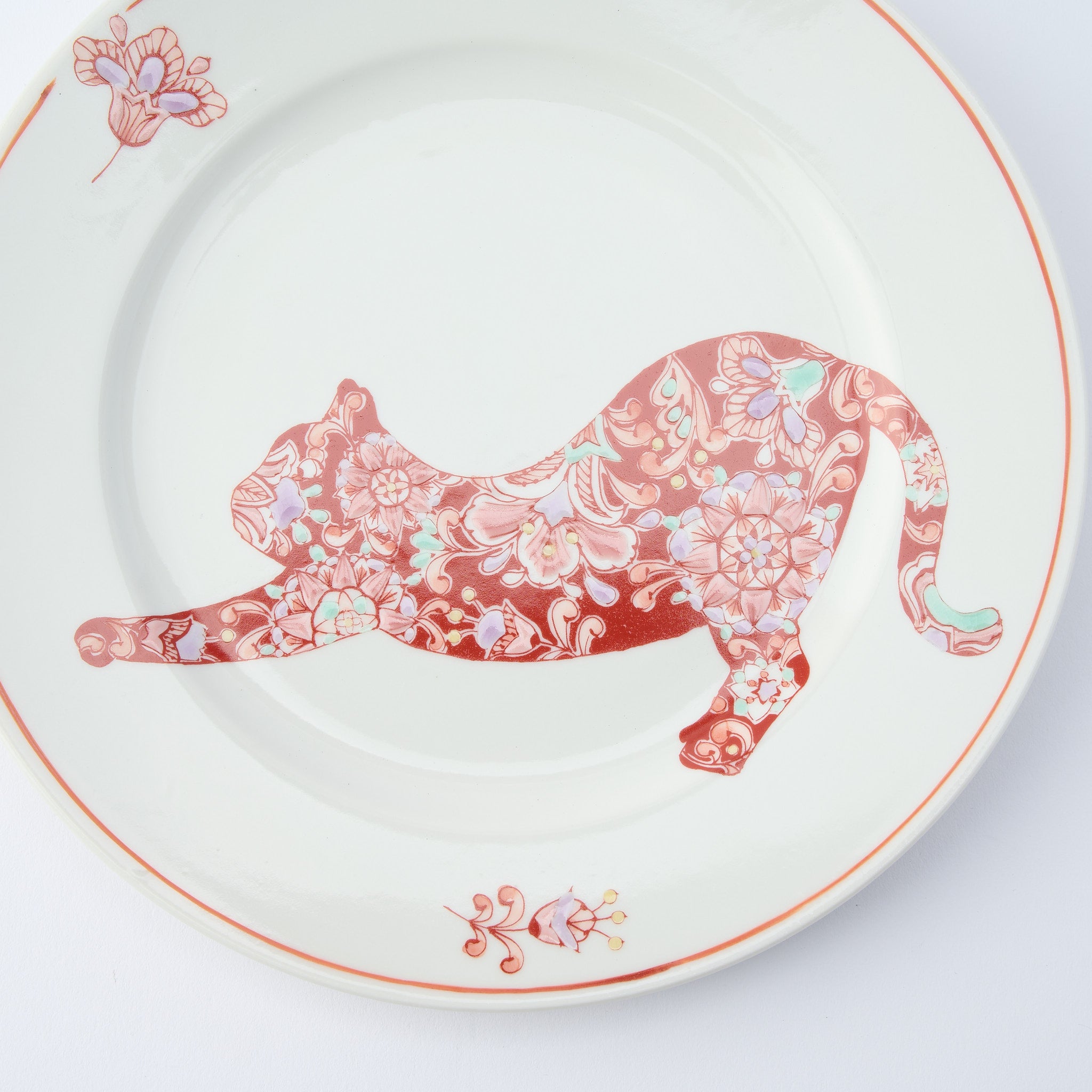 Botanical Series Side Plate - JAPAN KUTANI SHOP