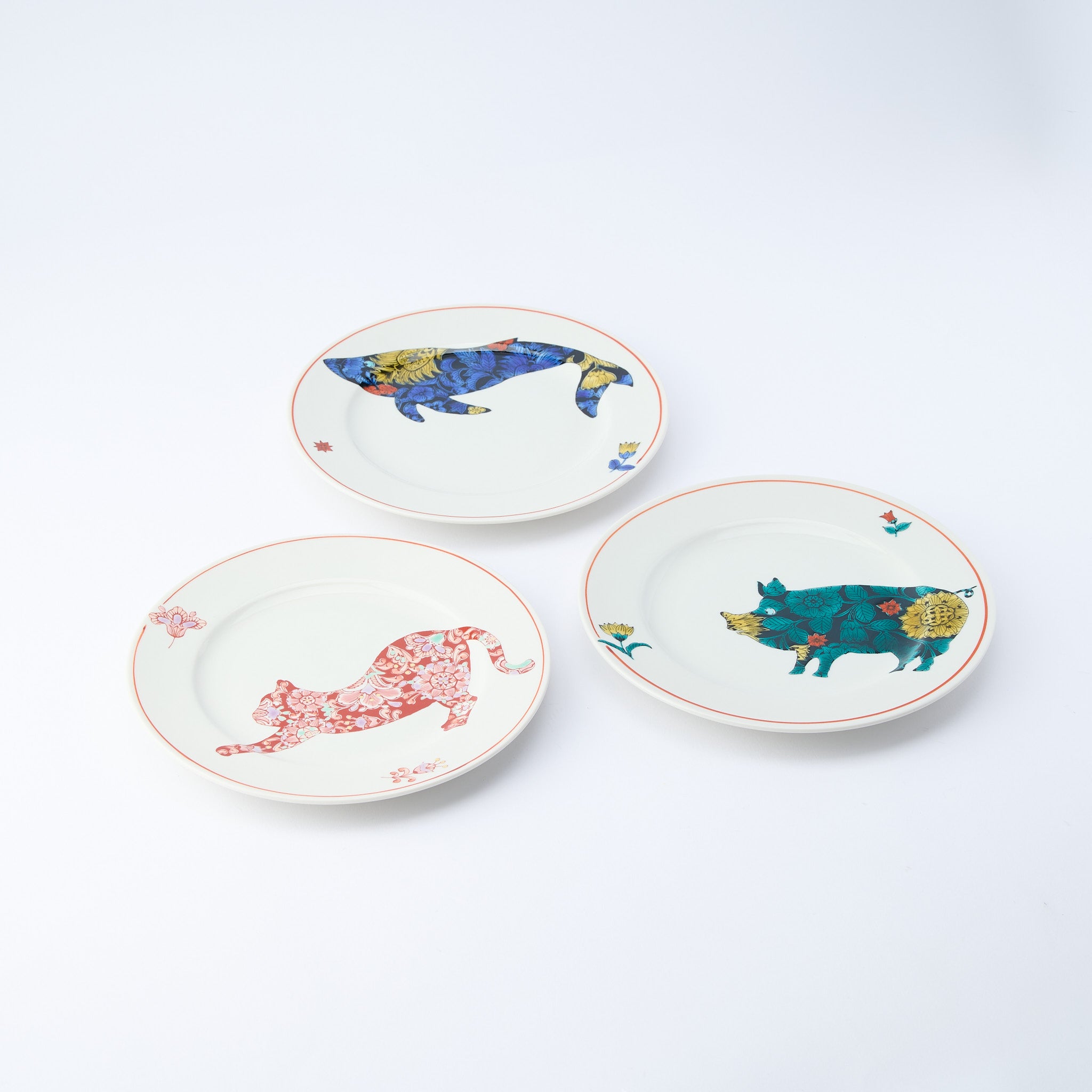 Botanical Series Side Plate - JAPAN KUTANI SHOP