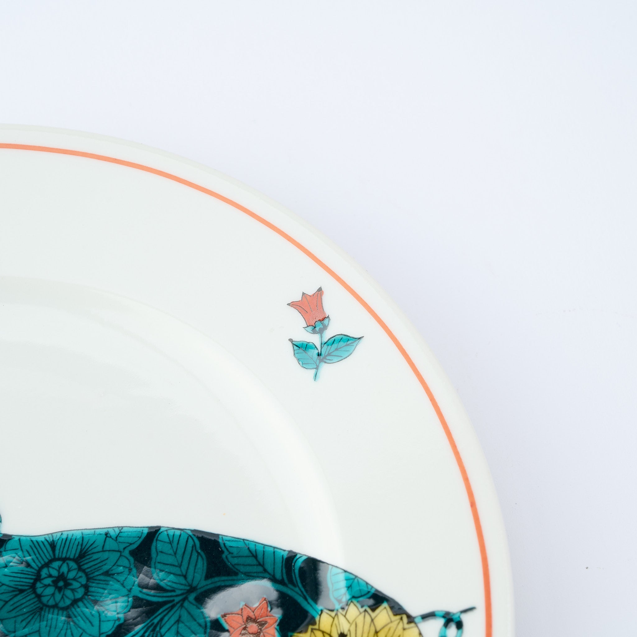 Botanical Series Side Plate - JAPAN KUTANI SHOP