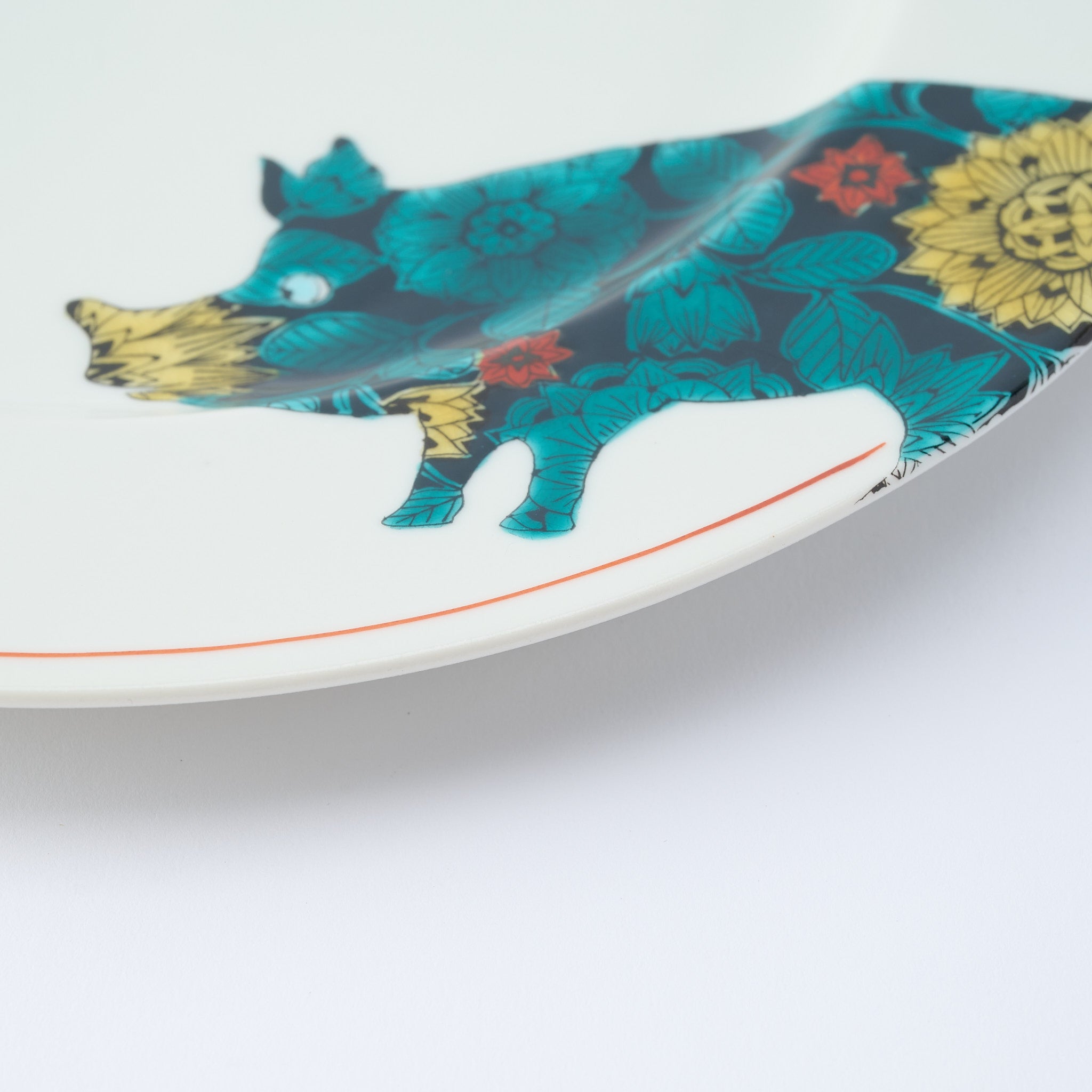 Botanical Series Dinner Plate - JAPAN KUTANI SHOP