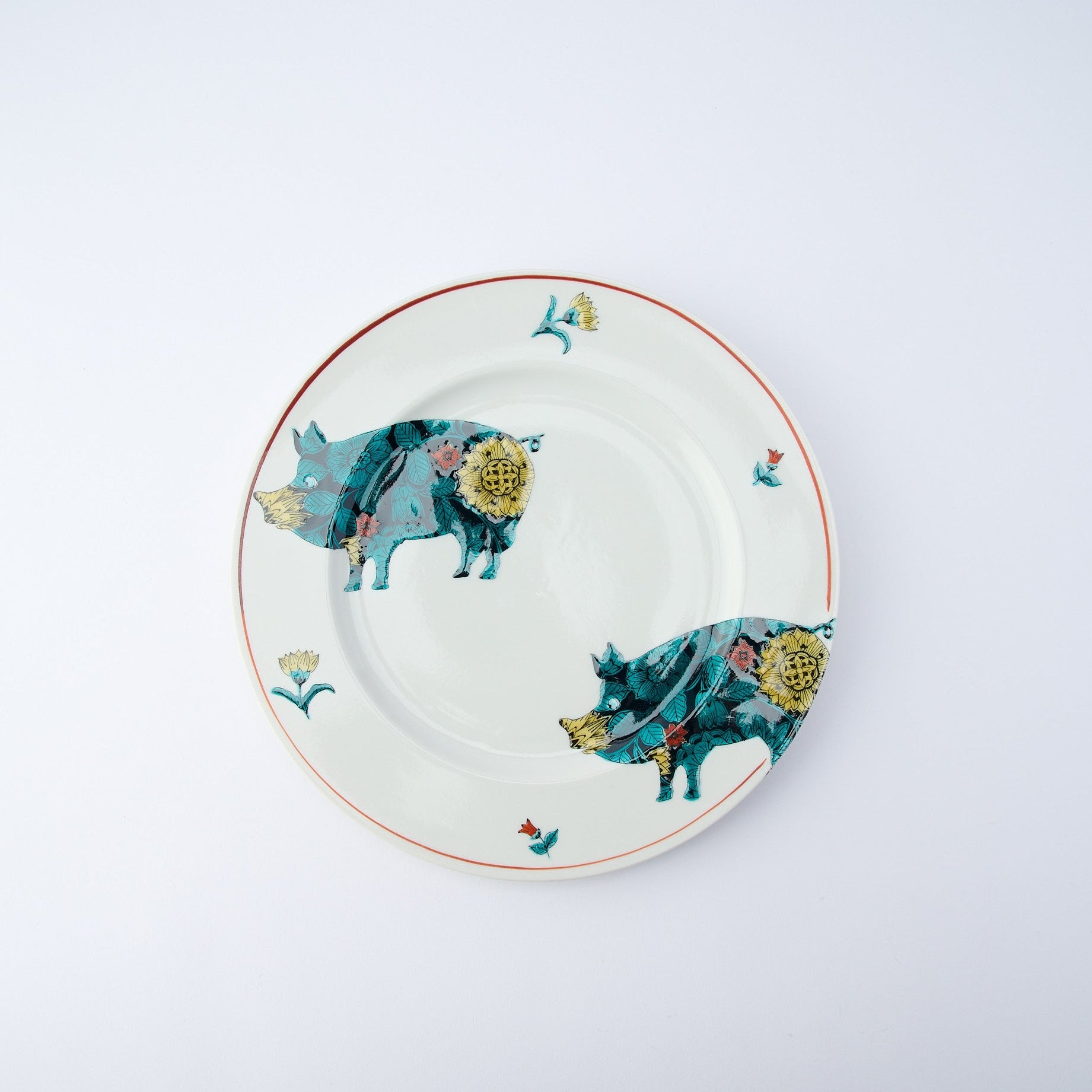 Botanical Series Dinner Plate - JAPAN KUTANI SHOP