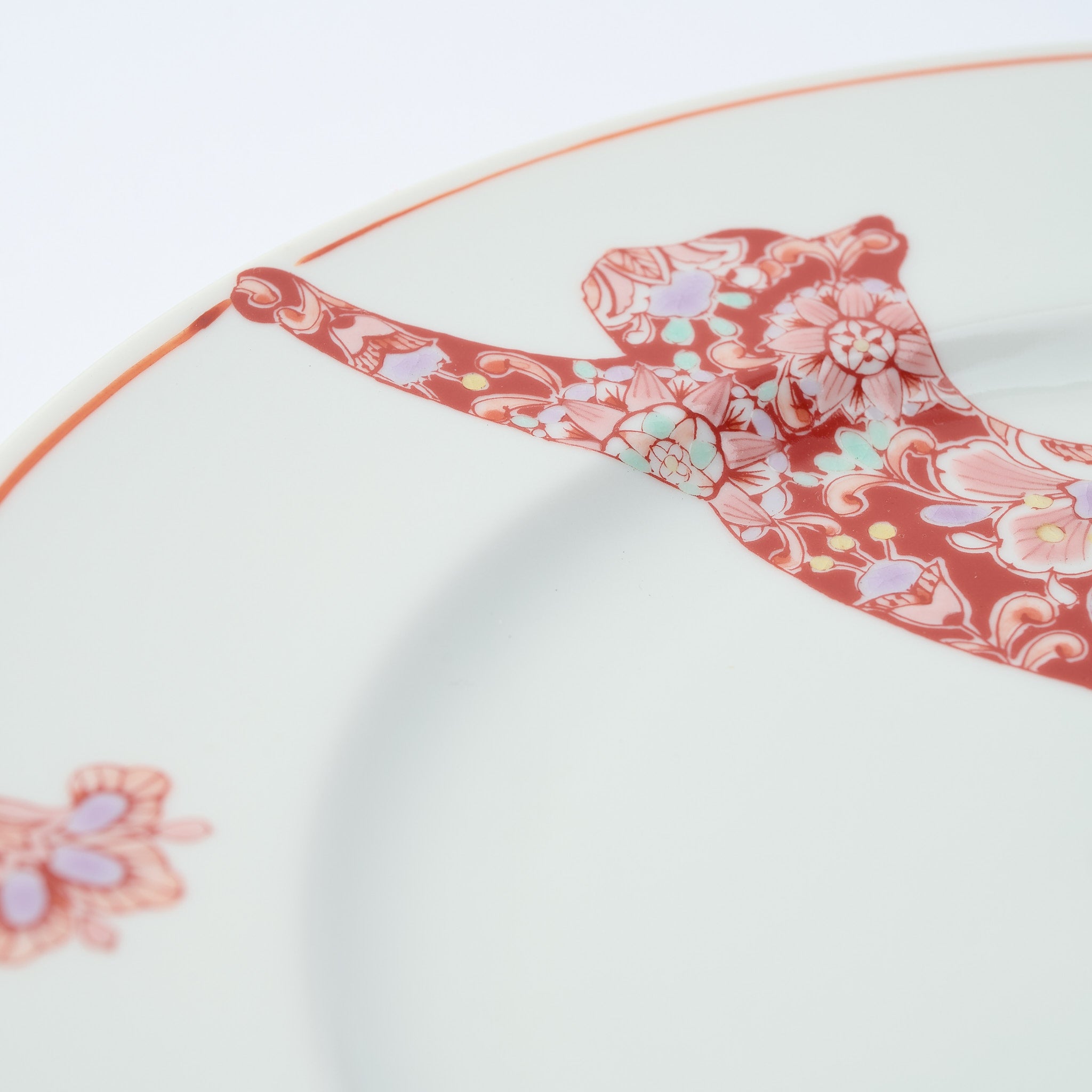 Botanical Series Dinner Plate - JAPAN KUTANI SHOP