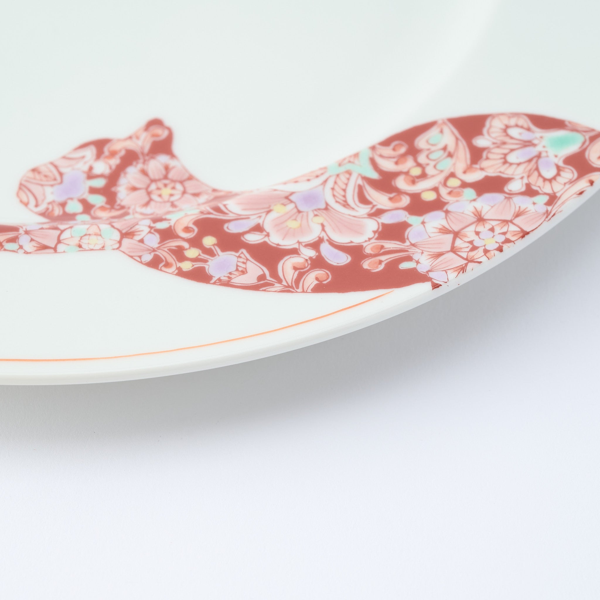 Botanical Series Dinner Plate - JAPAN KUTANI SHOP