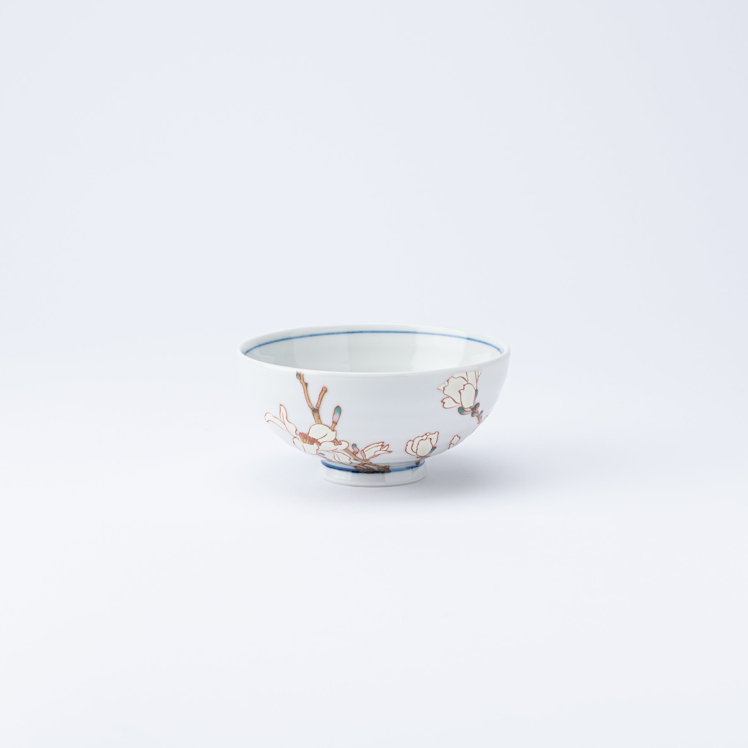 A Year in Bloom Rice Bowl Rice Bowl - JAPAN KUTANI SHOP