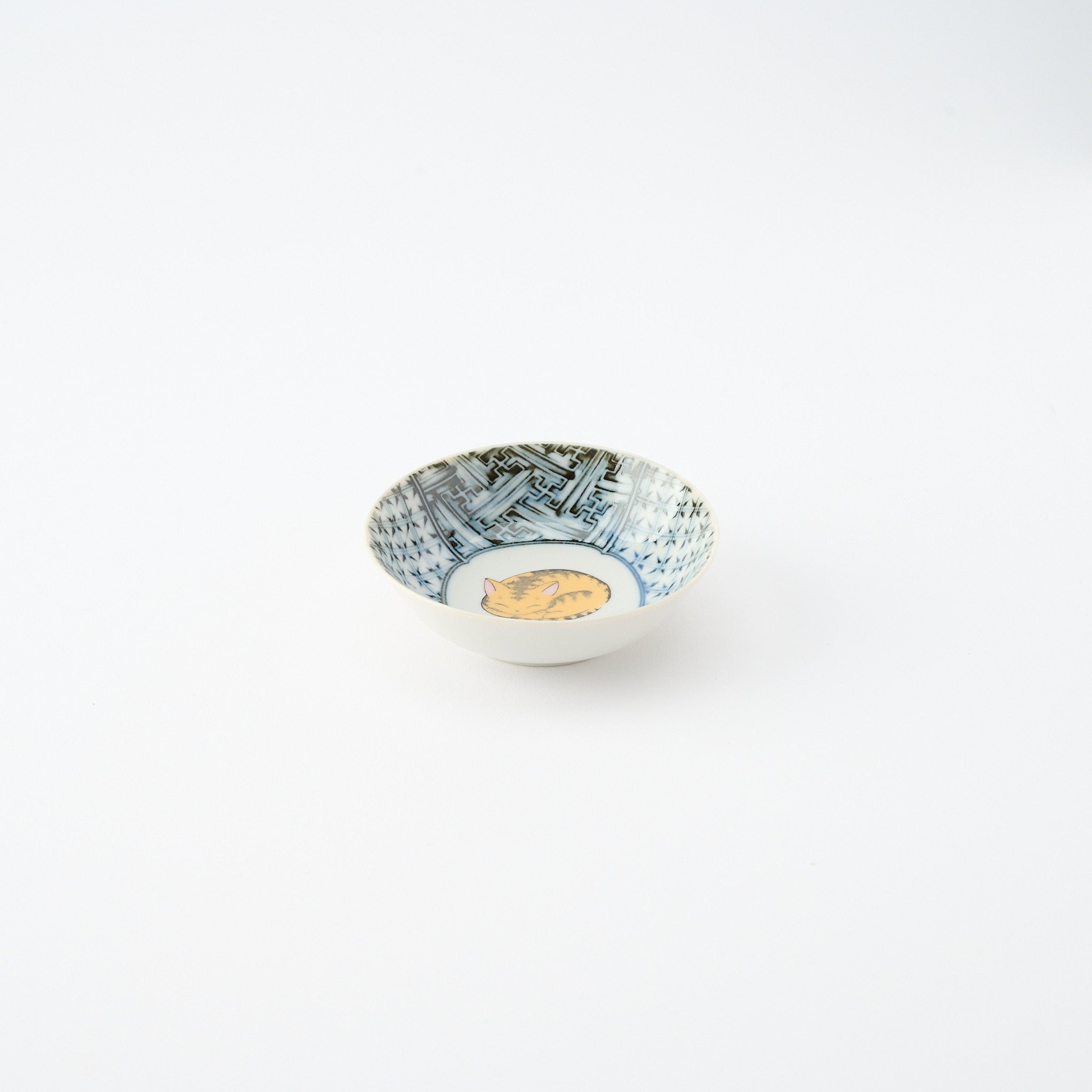 Sleeping Cat Kobachi Small Bowl Set - JAPAN KUTANI SHOP