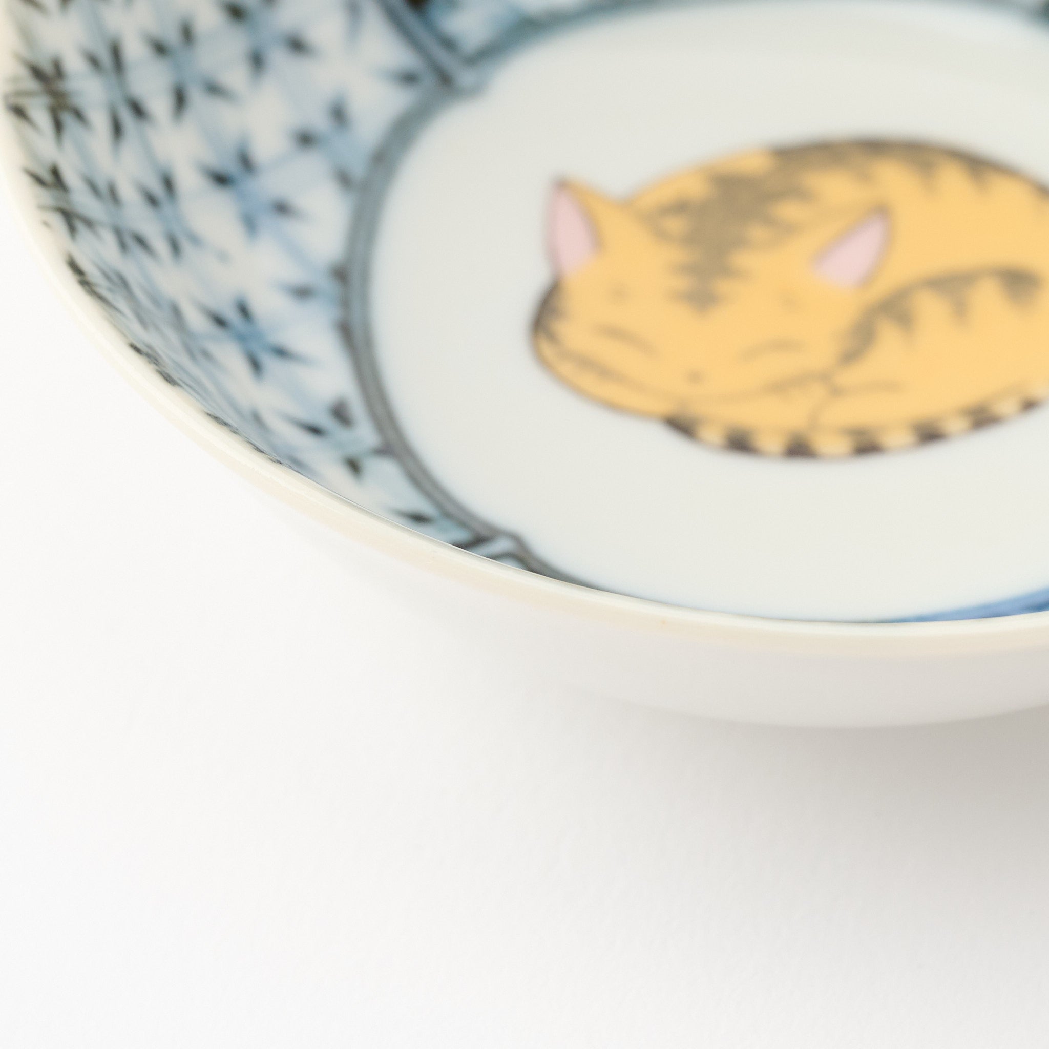Sleeping Cat Kobachi Small Bowl Set - JAPAN KUTANI SHOP