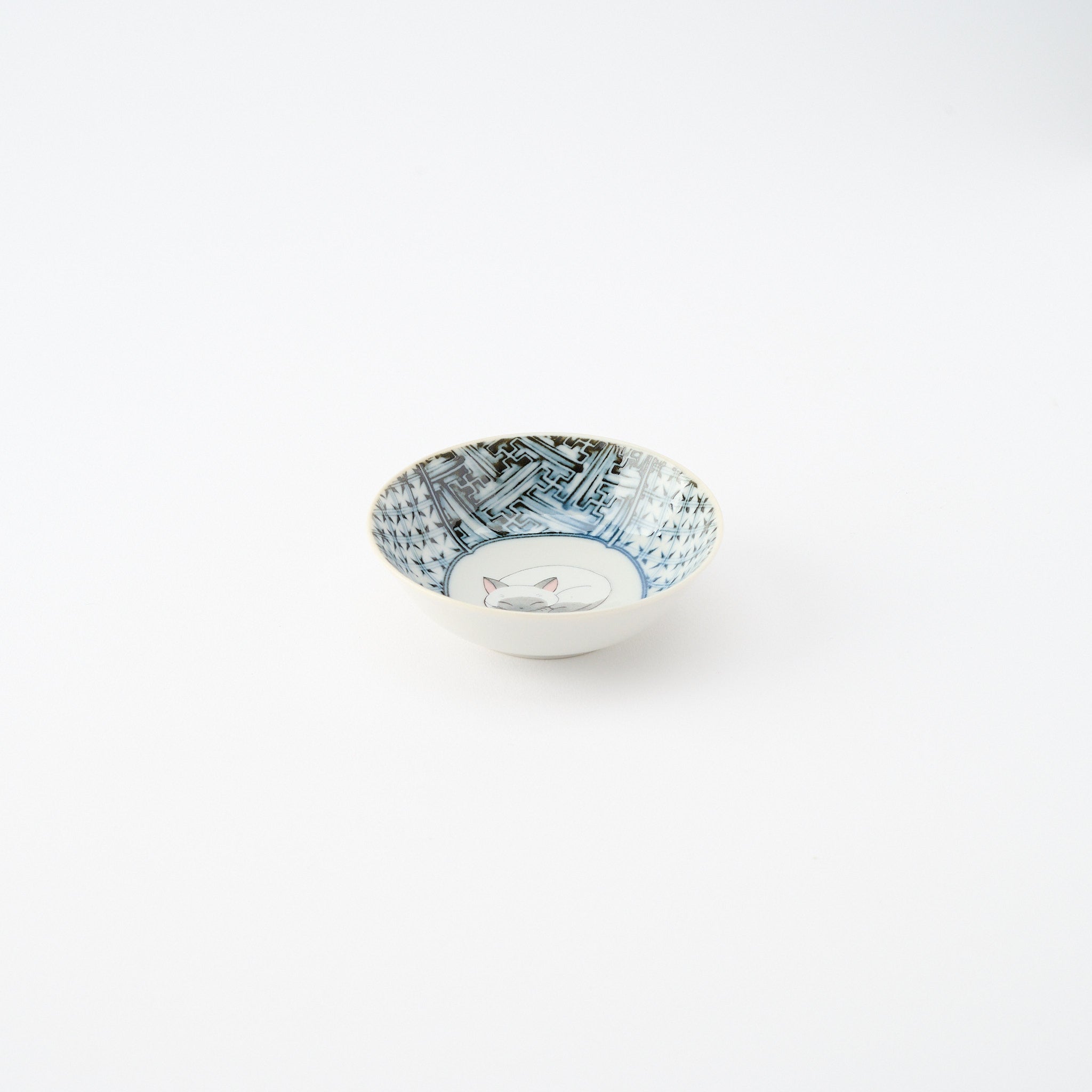 Sleeping Cat Kobachi Small Bowl Set - JAPAN KUTANI SHOP